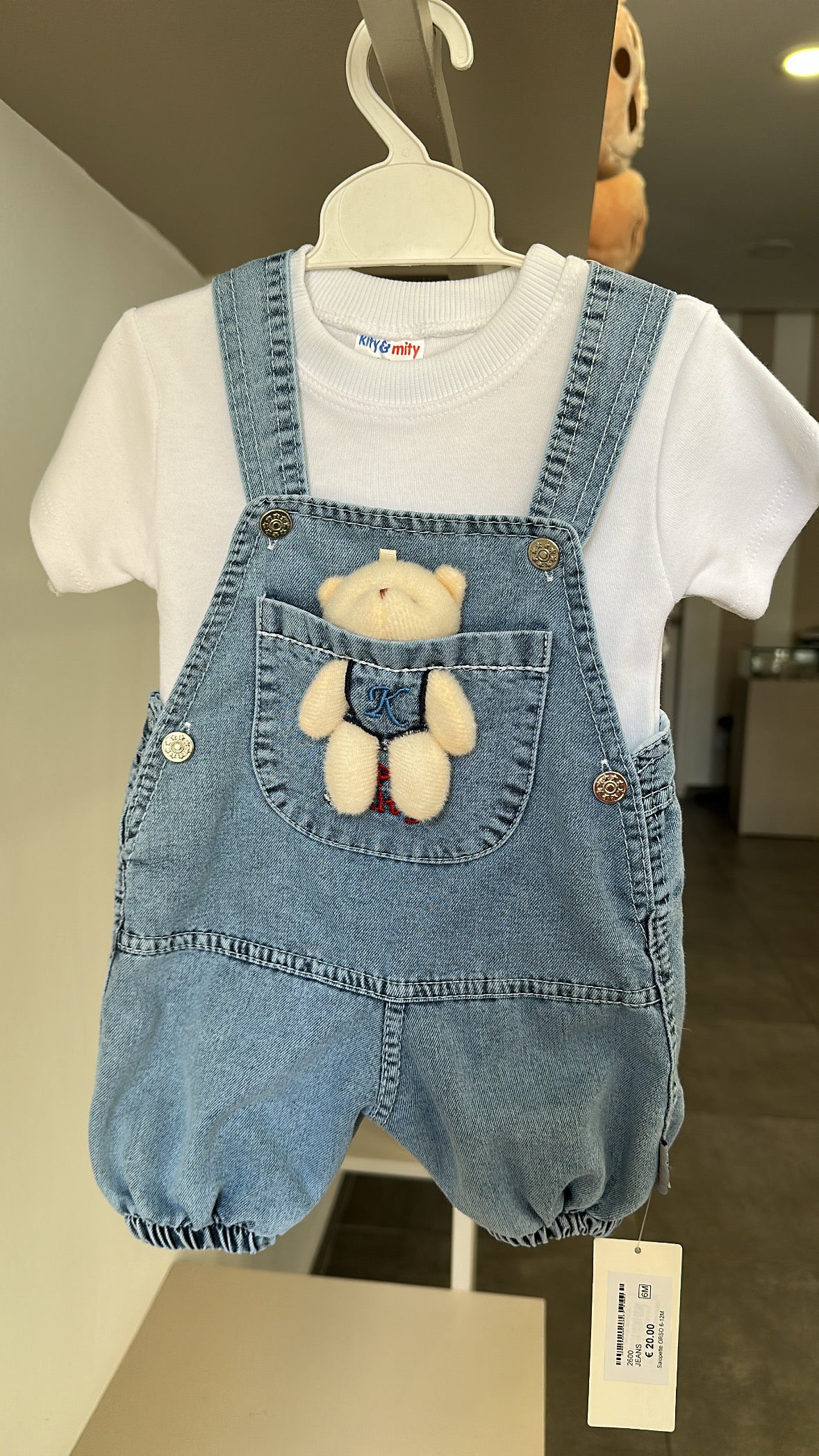 Salopette ORSO 6-12M - JEANS
