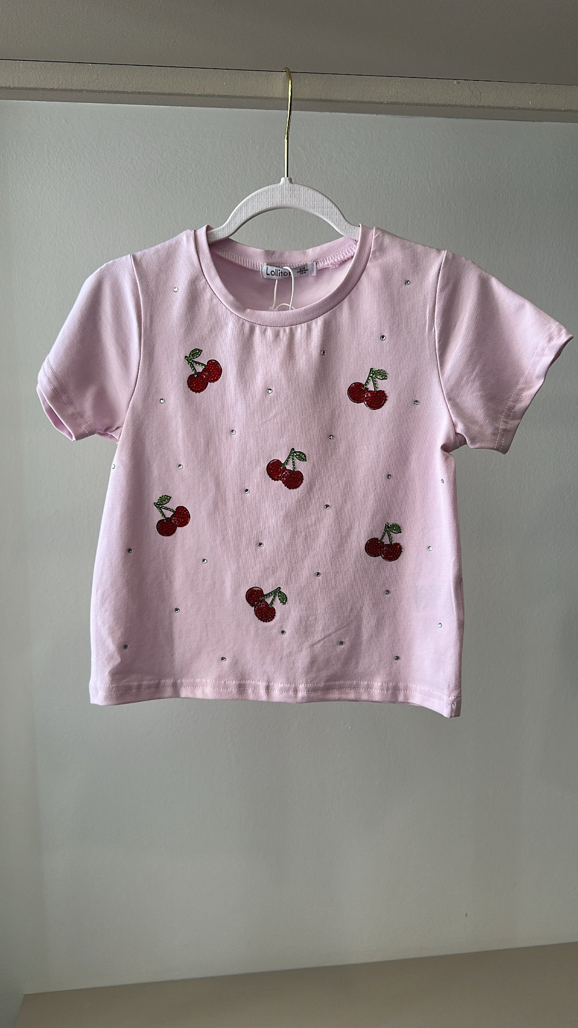 T-shirt CIGLIEGIA 3-12A - ROSA