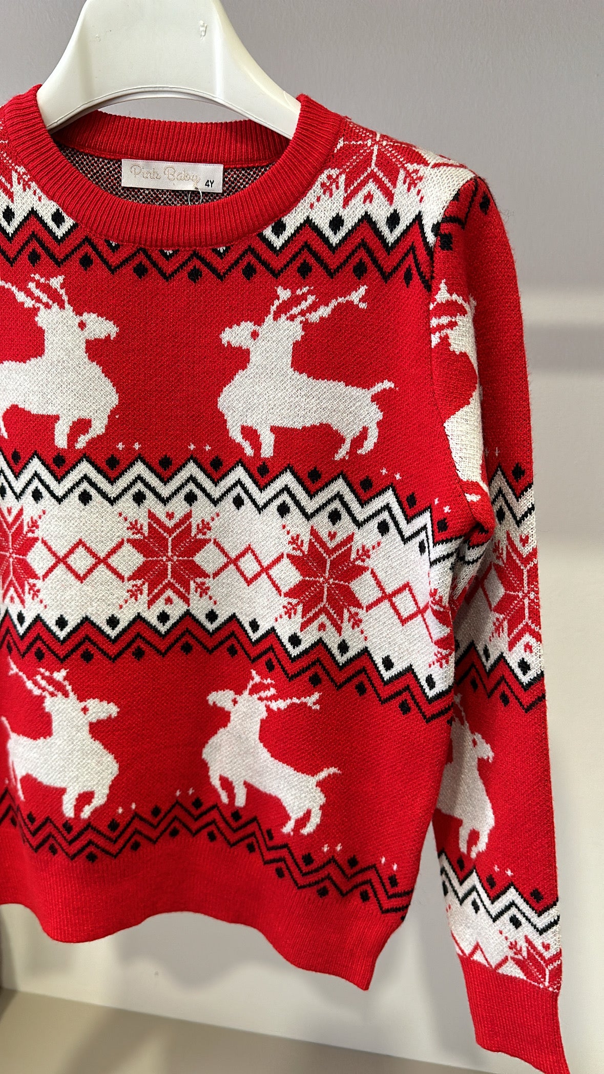 Maglioncino RENA 4-14A - ROSSO