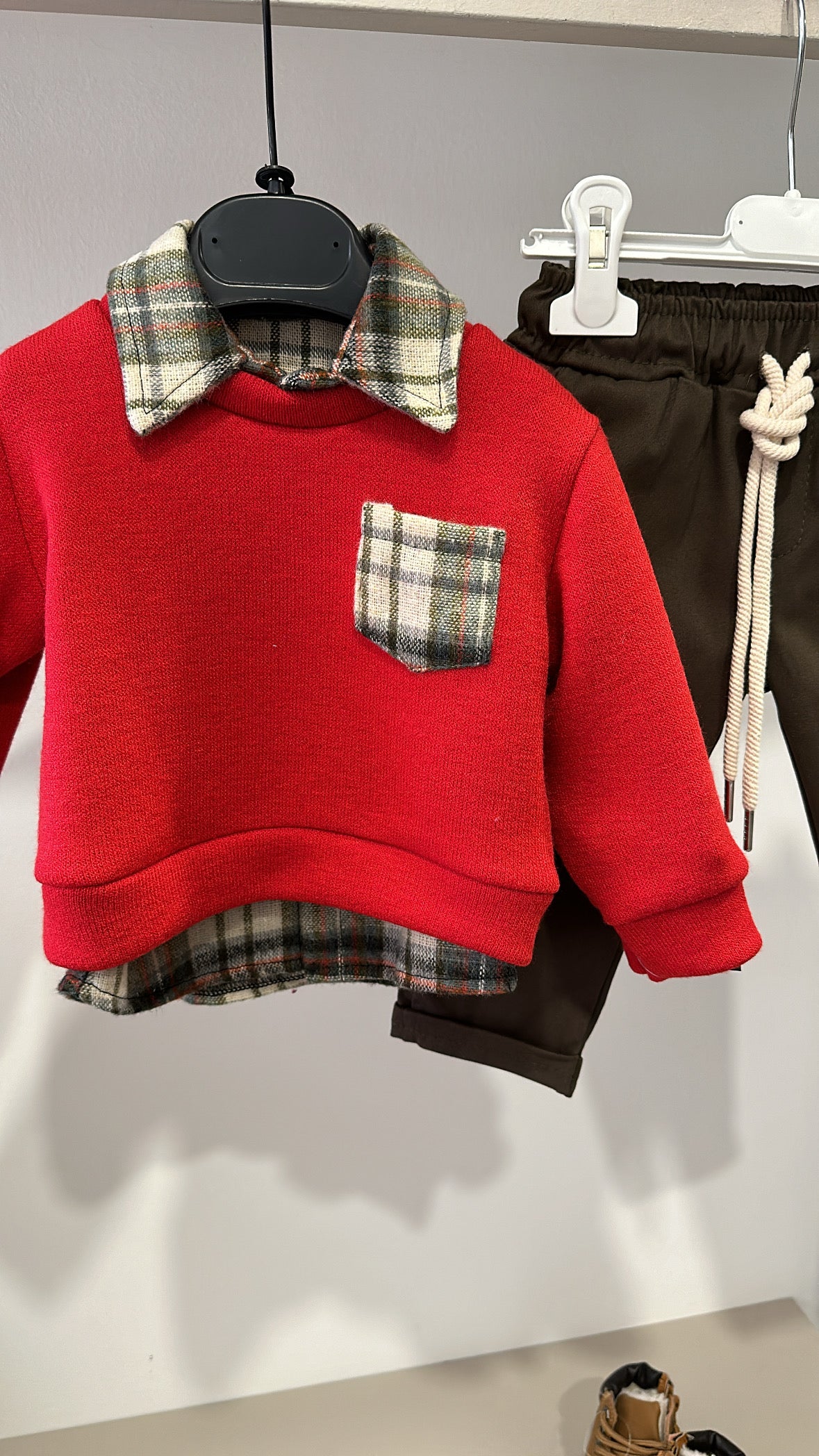 Completo MAGLIONCINO 12-36M - ROSSO