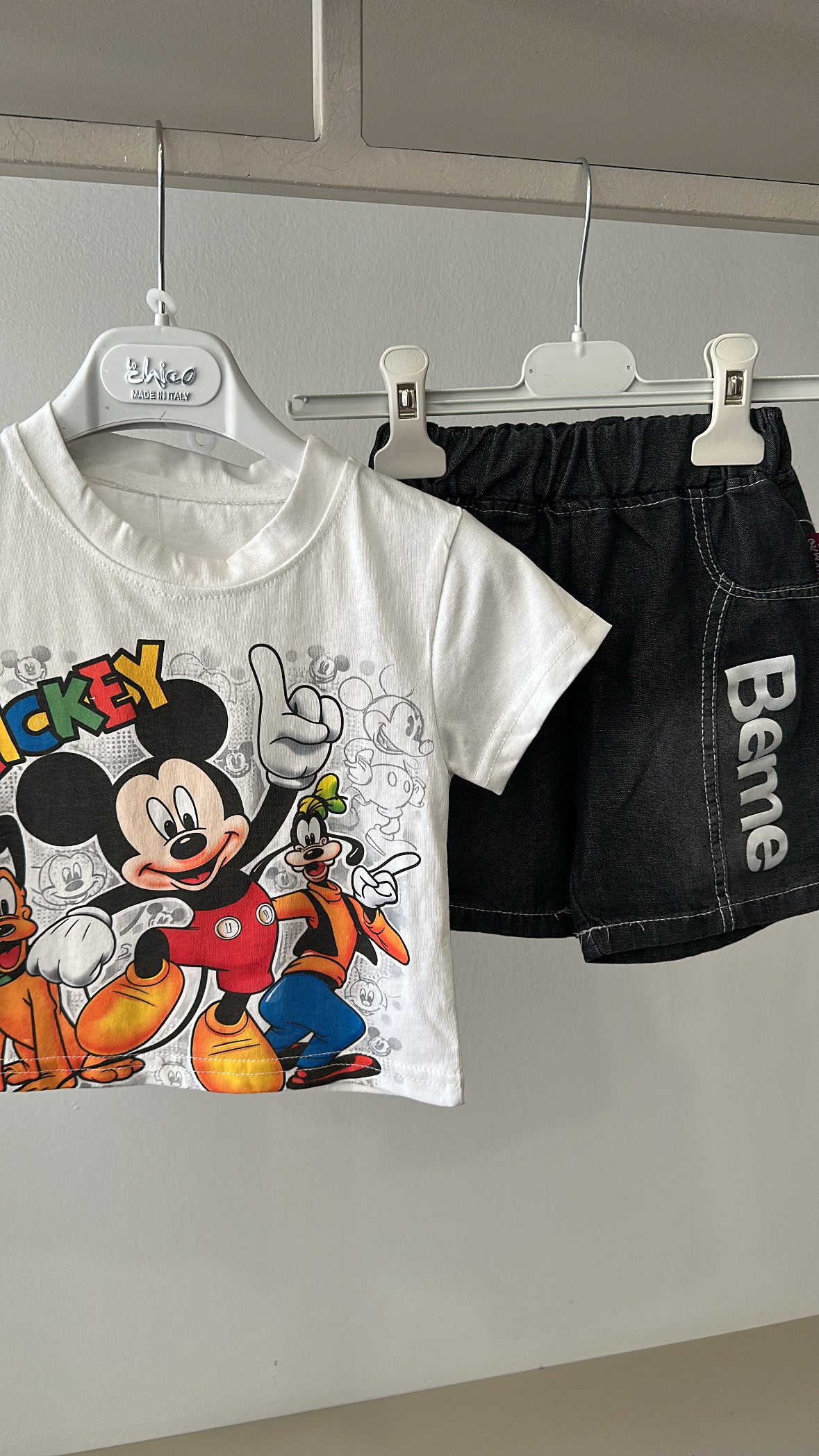 Completo MICKEY 2-7A - BIANCO