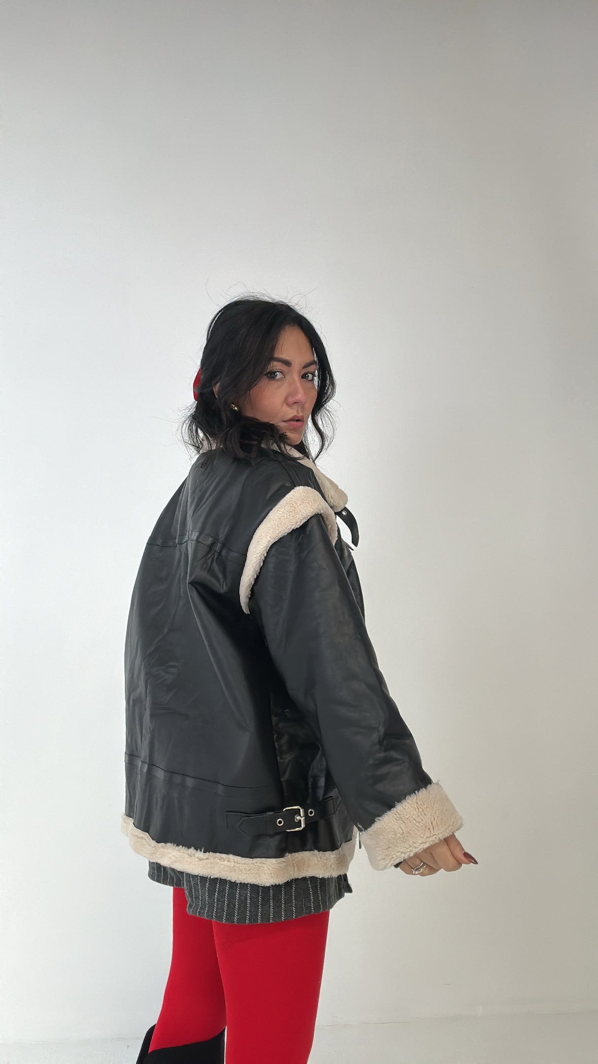 Ecomontone OVER BLANC - NERO