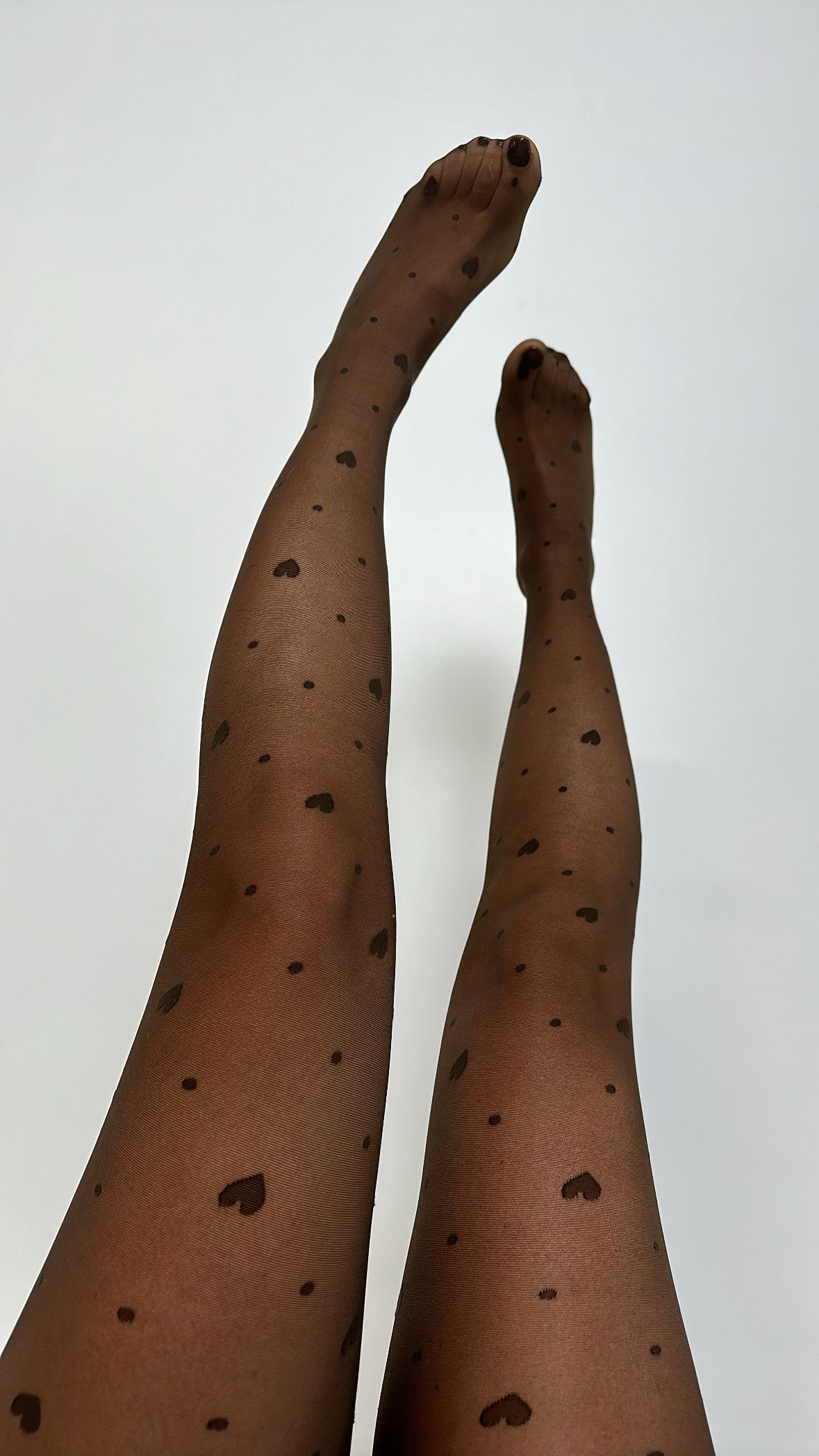 Collant CUORICINI - MARRONE