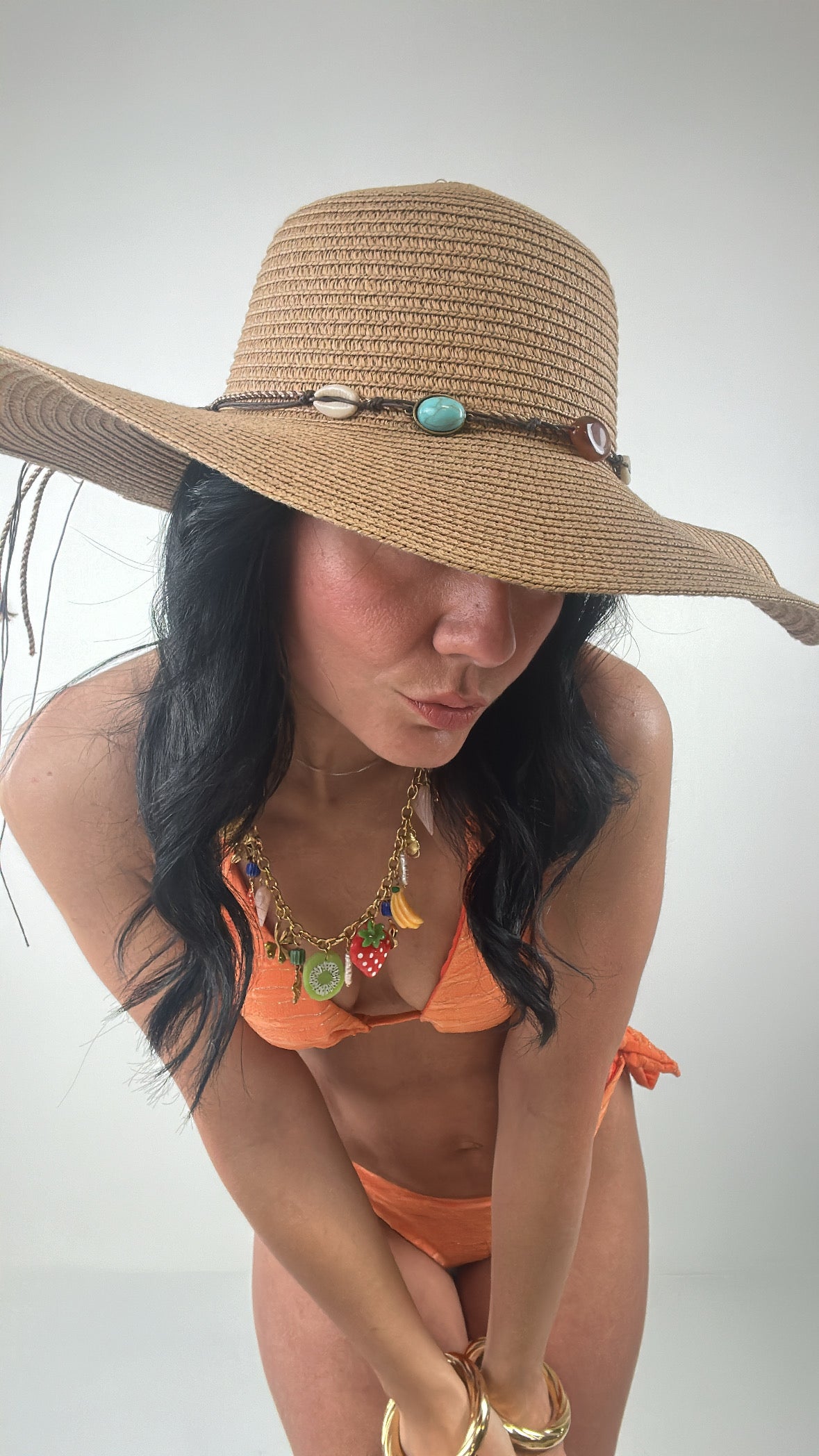 Cappello MADREPERLA - CAMMELLO