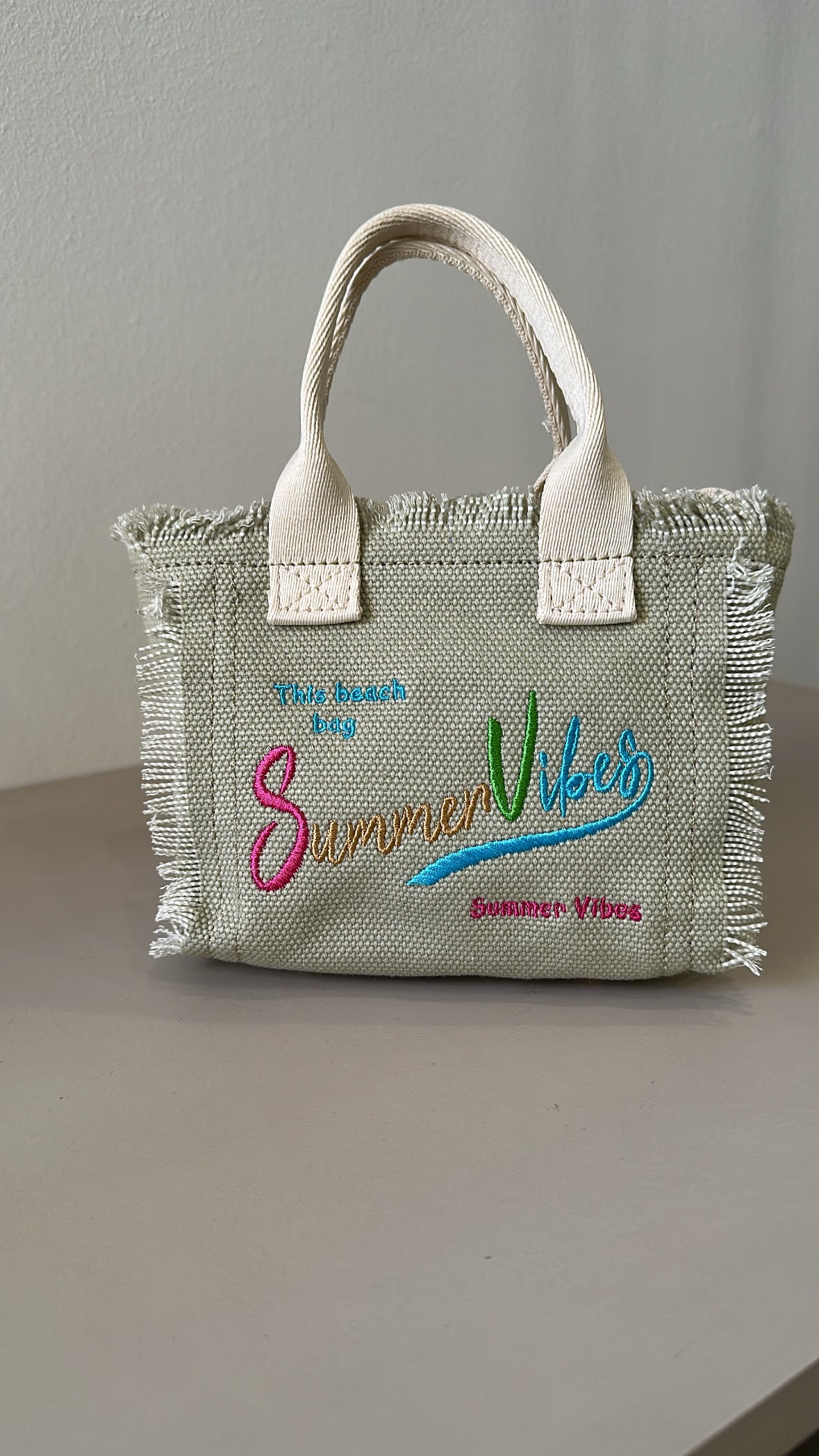 Borsa SUMMER VIBES POCCOLA - VERDE