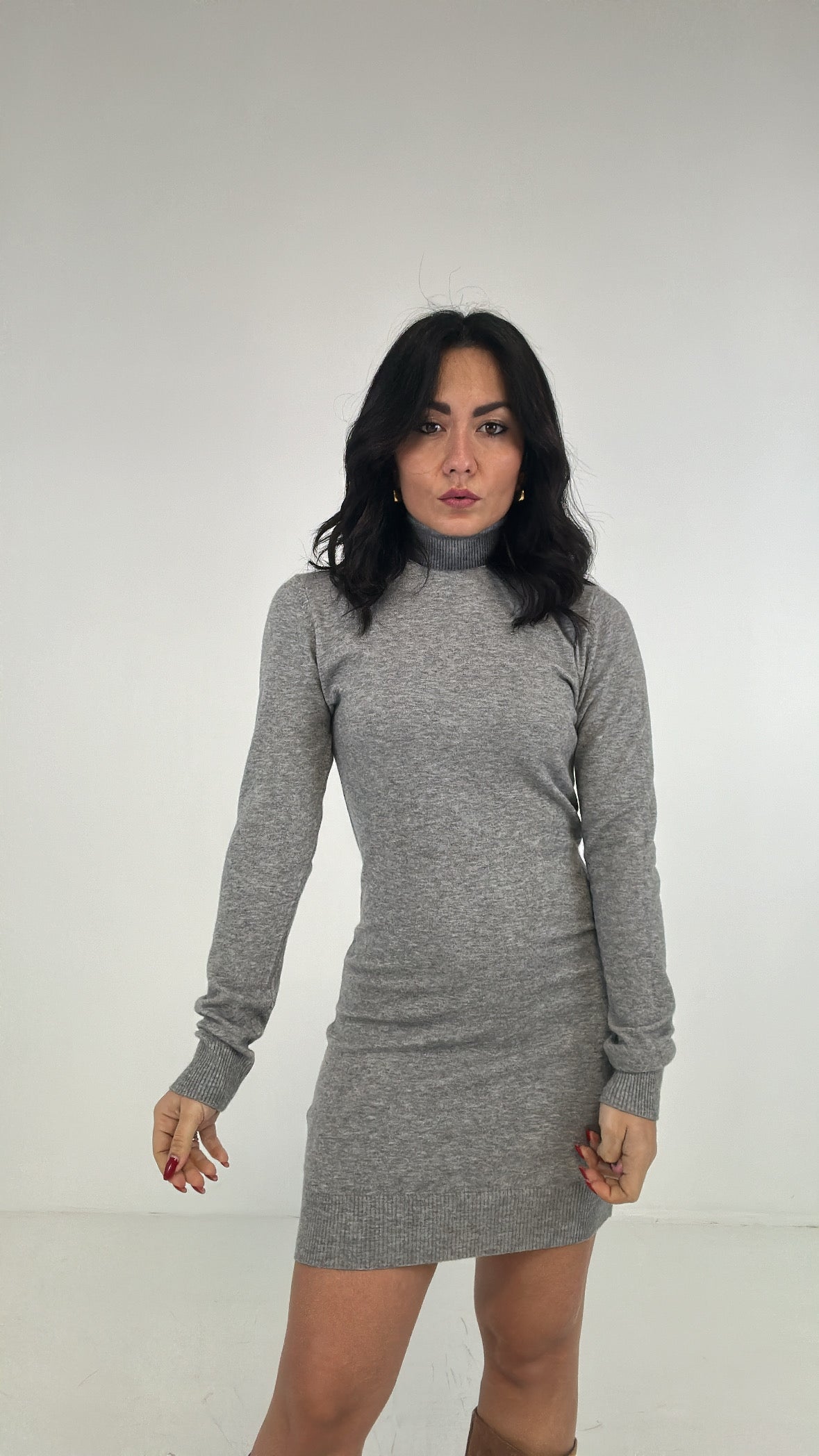 Tubino IN MAGLIA - GRIGIO