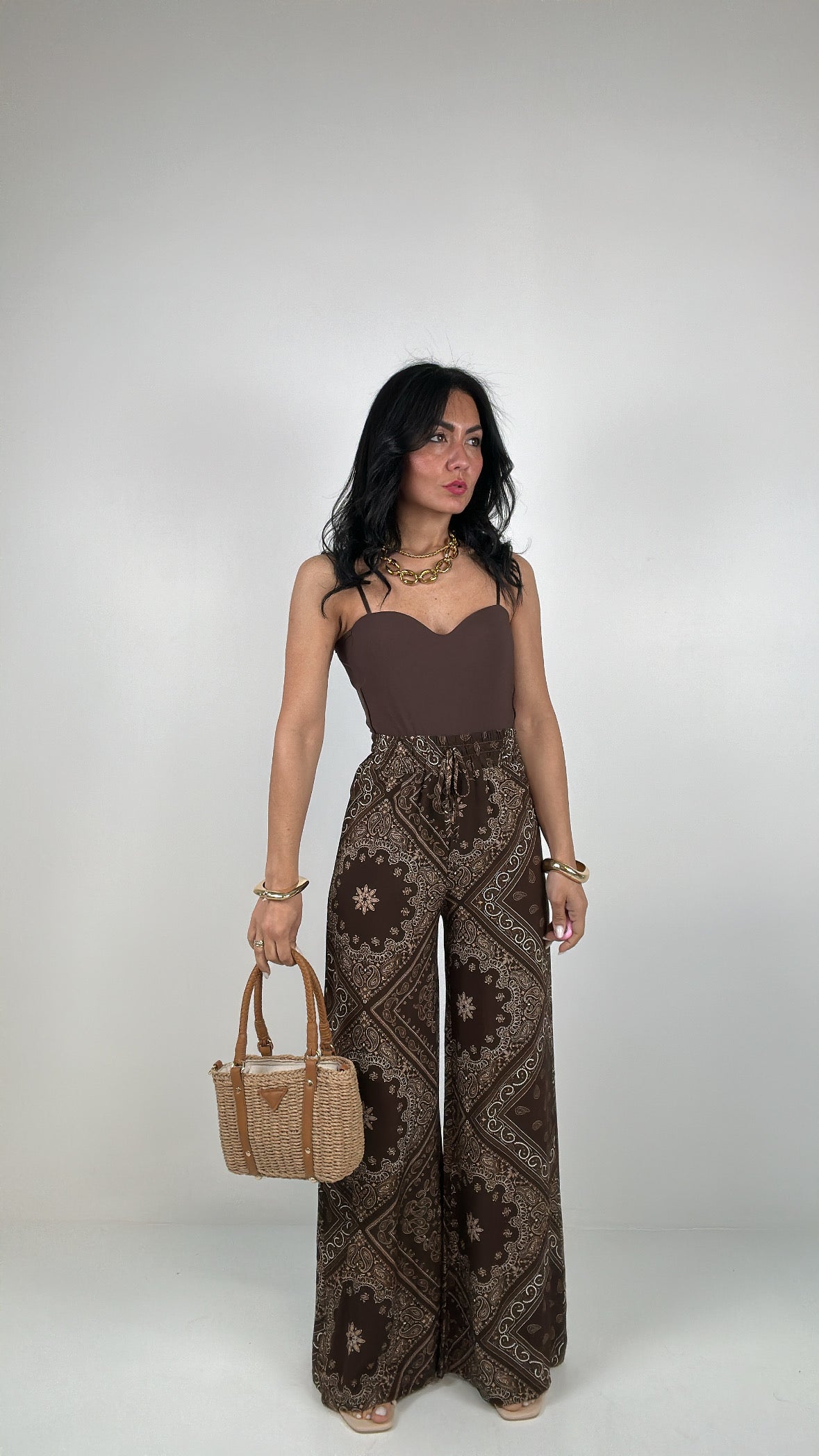 Pantalone KENYA - MARRONE