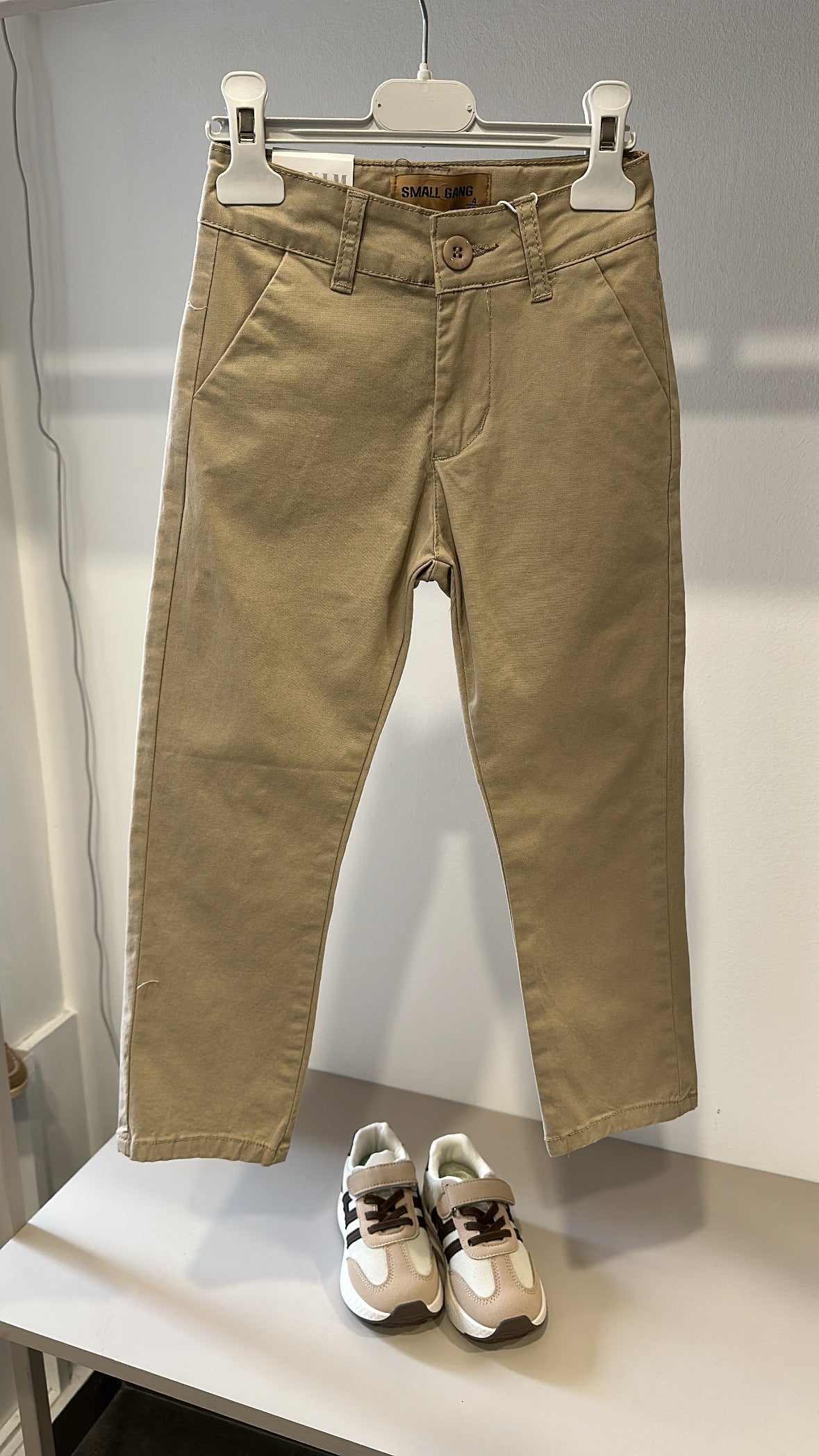 Pantalone COTONE GANG 4-14A - BEIGE