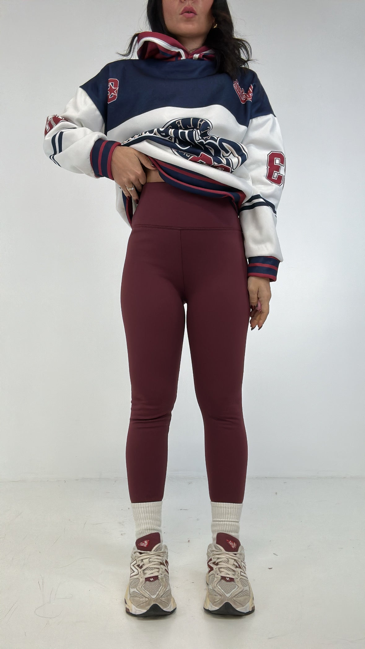 Leggins MODELL FELPATO - BORDEAUX