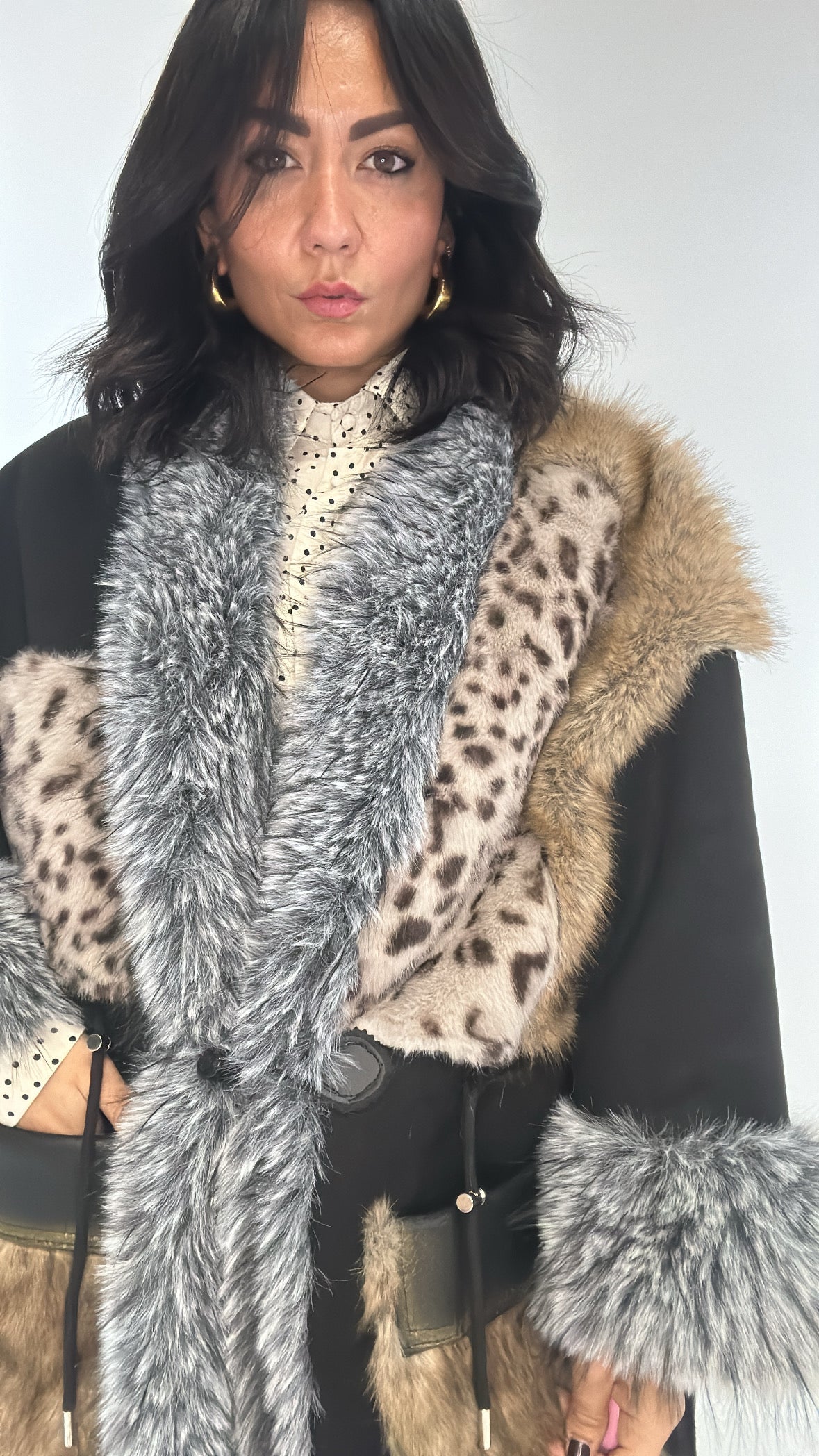 Ecopelliccia VANITY - NERO