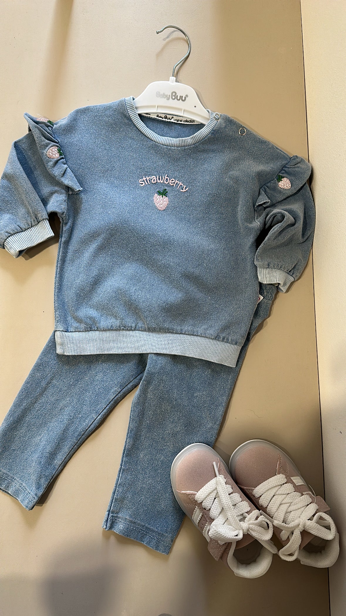 Tuta FRAGOLA 9-24M - JEANS