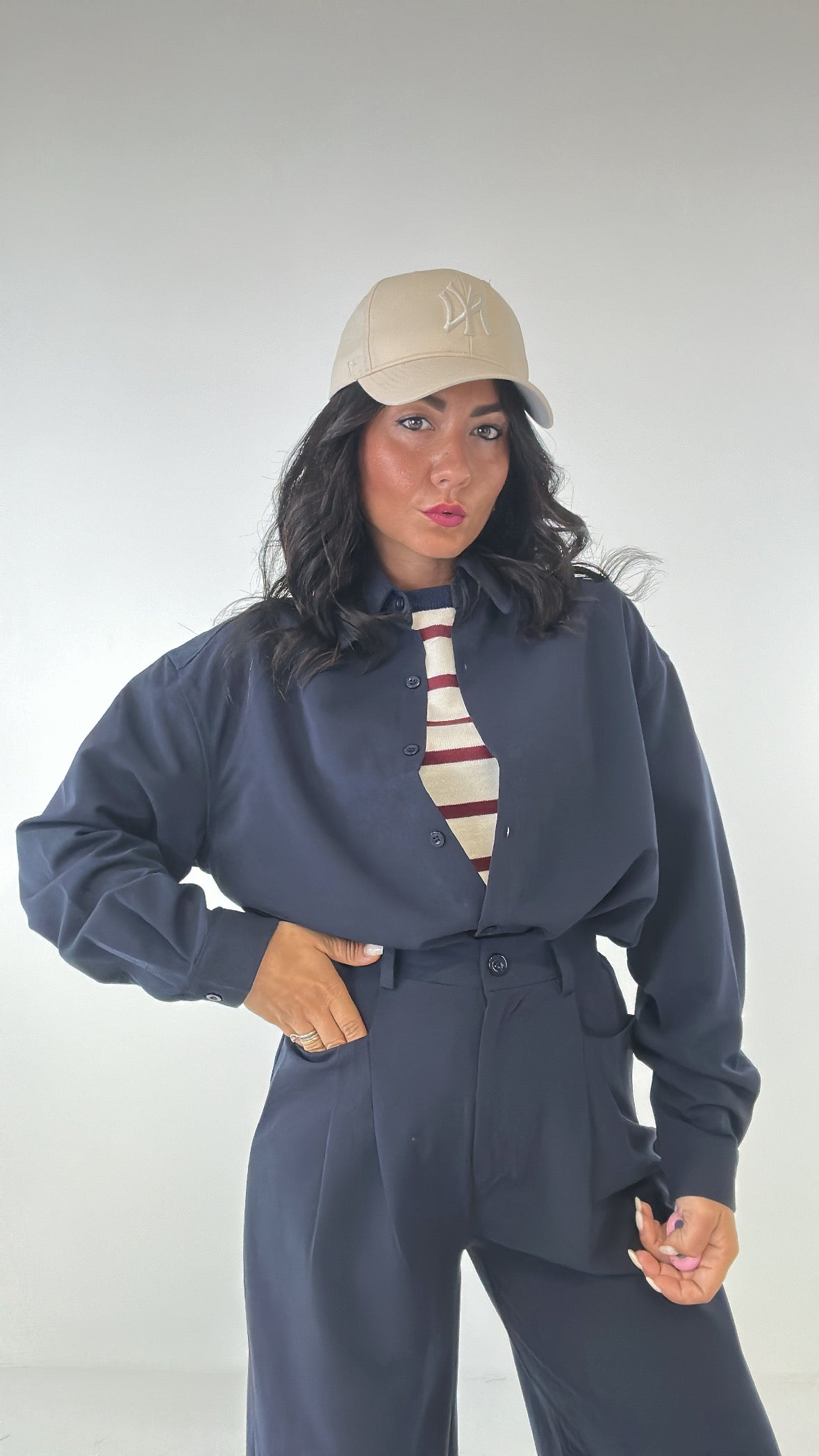 Completo CAMICIA CON PANTALONE - BLU