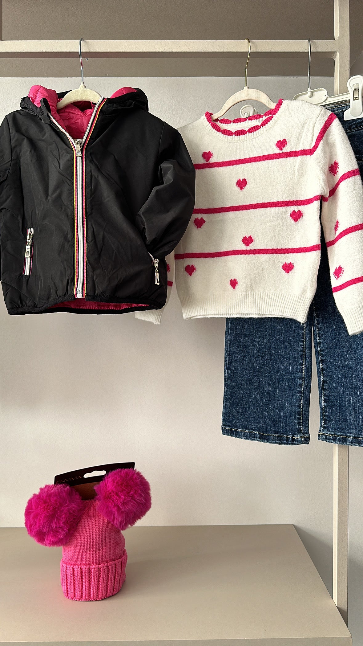 Giubbino DOUBLE LOLLI 12-36M - NERO