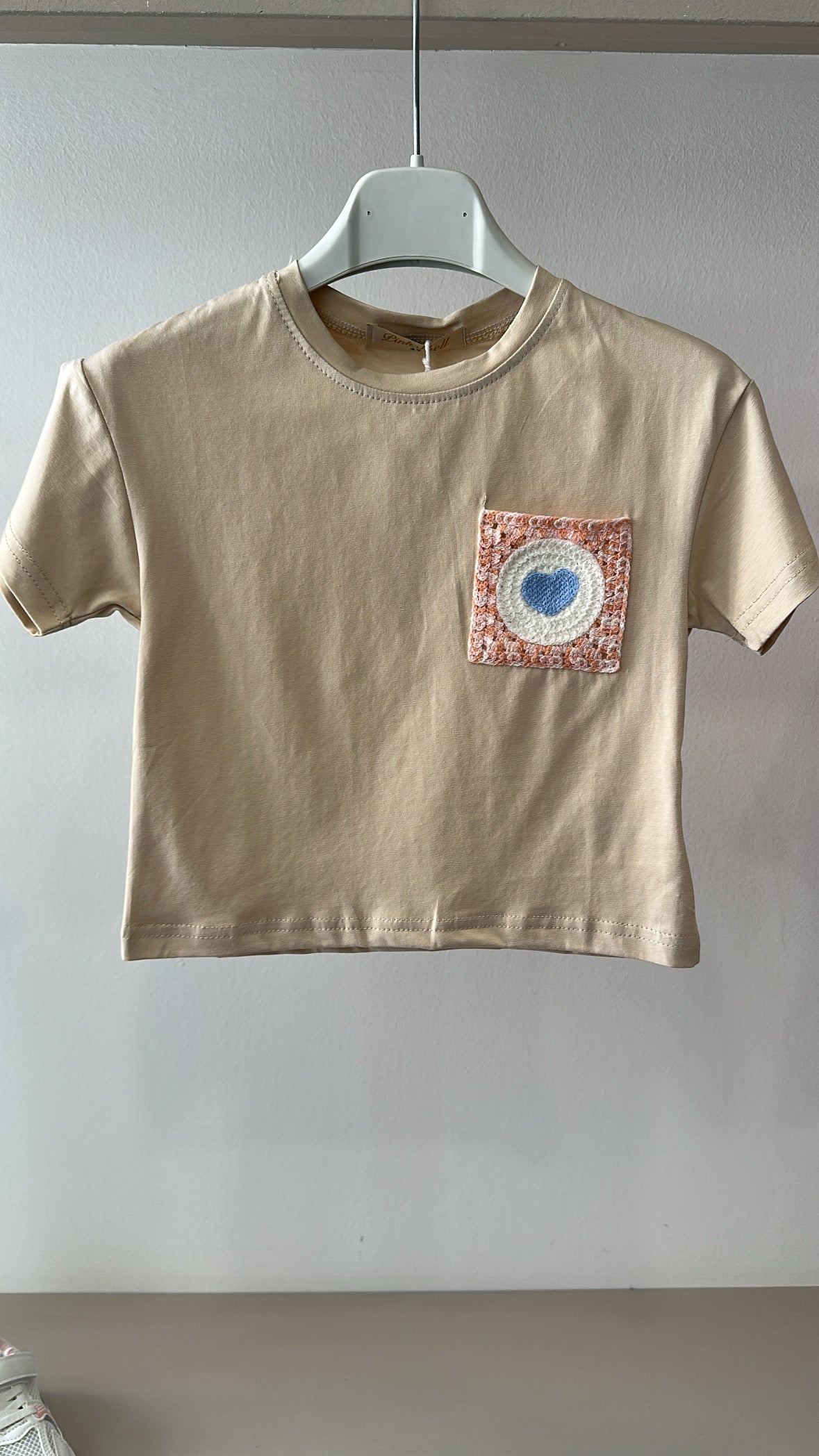 T-shirt TASCHINO UNCINETTO 4-14A - BEIGE
