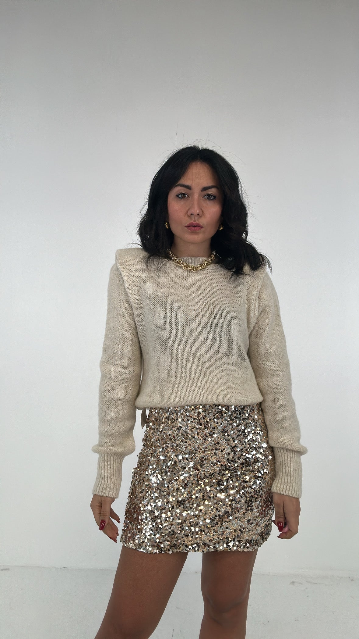 Gonna PAILLETTES 2026 - ORO