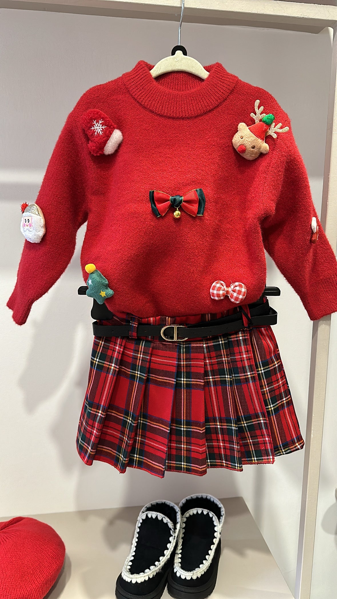 Pull CHRISTMAS - ROSSO
