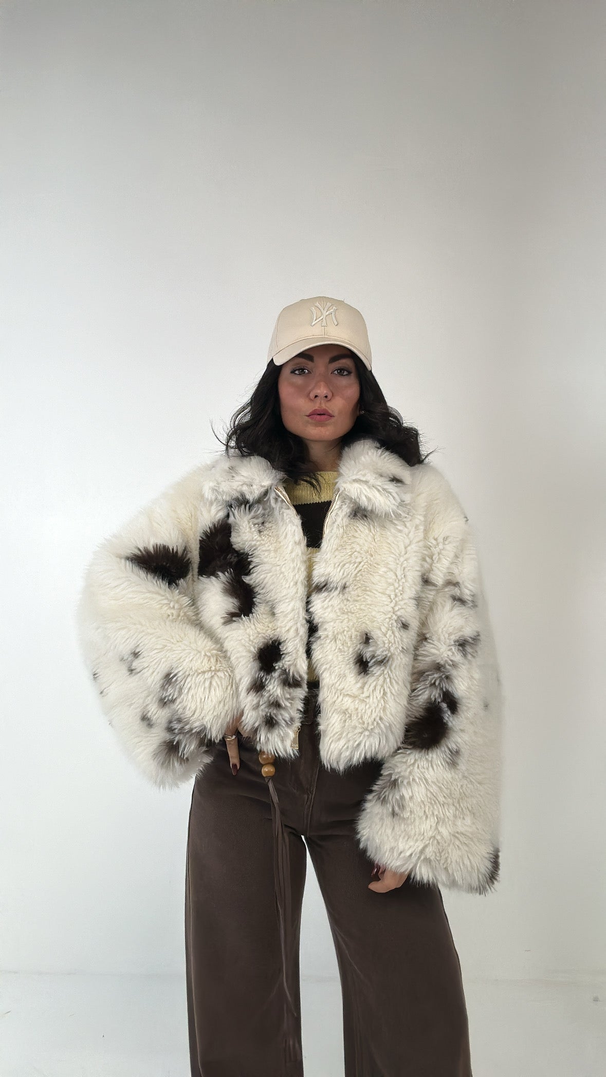 Ecopelliccia MOU - BIANCO