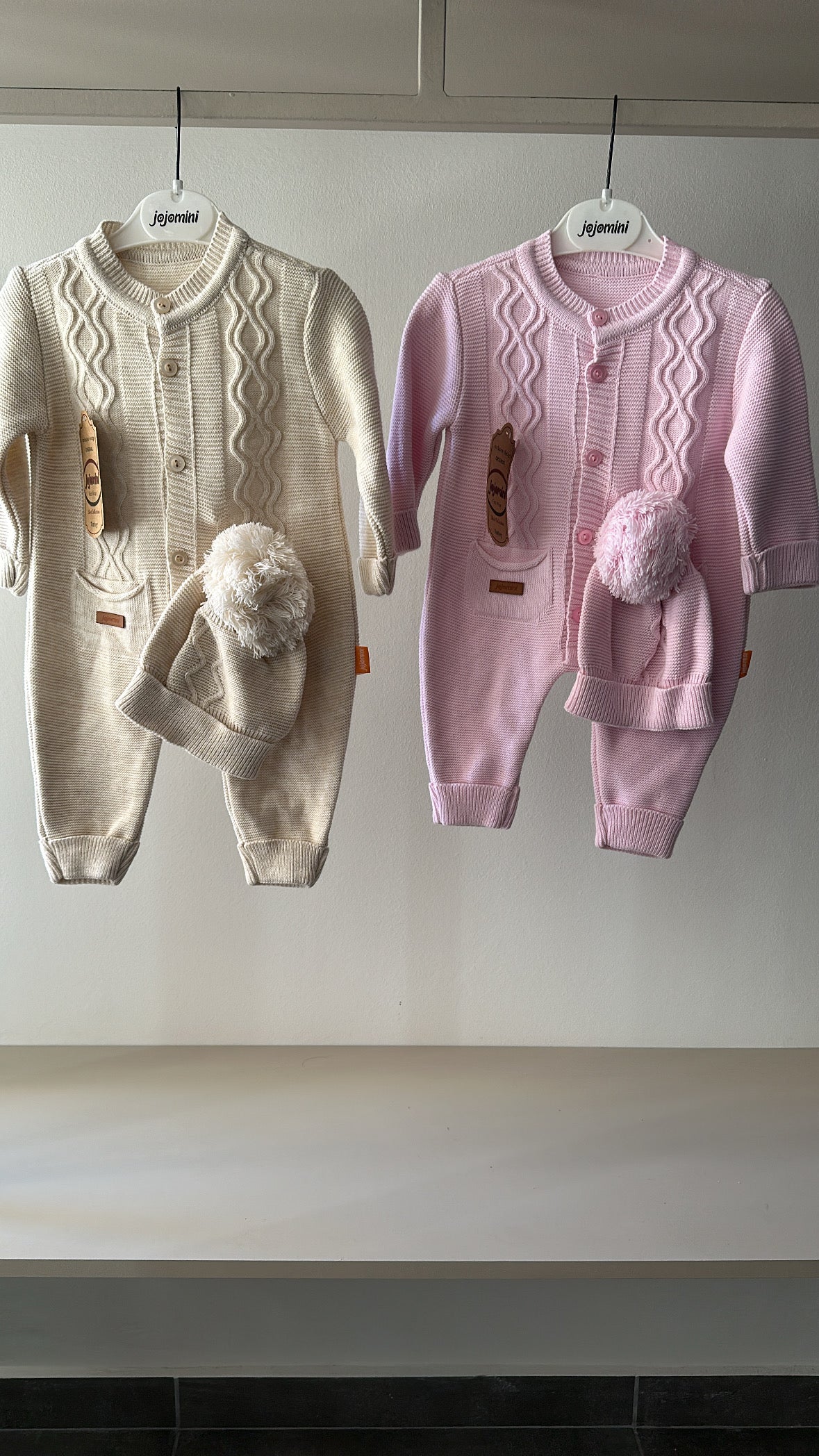 Tutina CON CAPPELLO 3-12 - ROSA