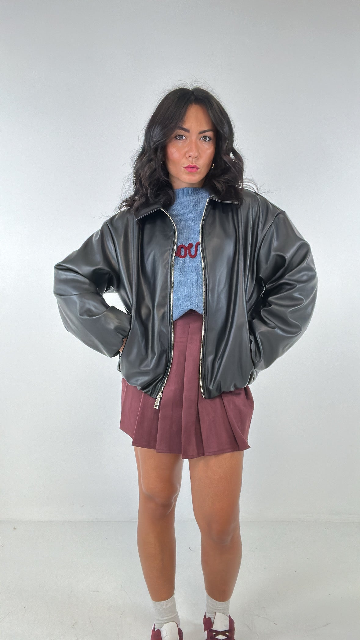 Bomber ECOPELLE GIO' - NERO