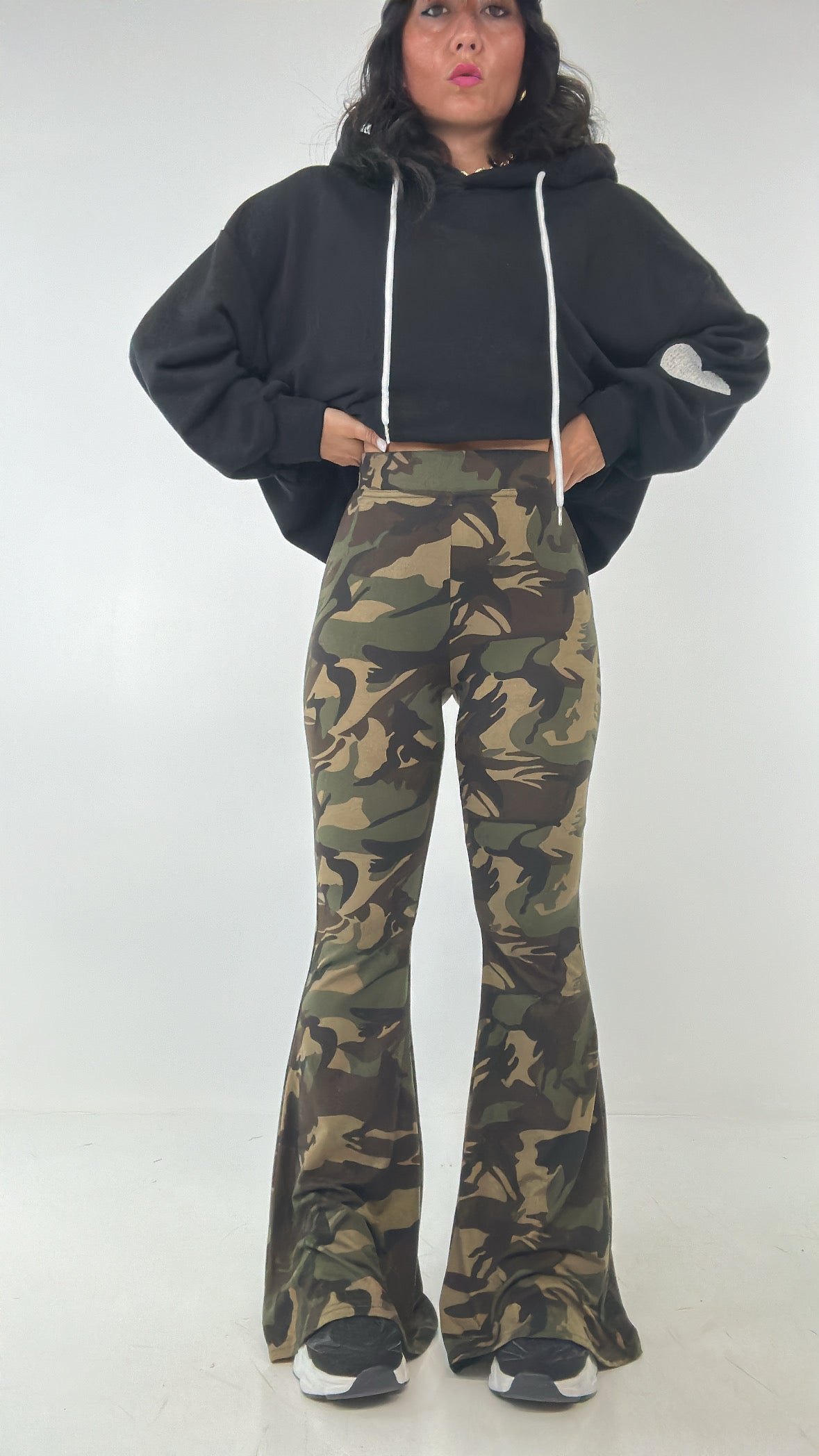 Pantalone ZAMPA LOW - VERDE MILITARE
