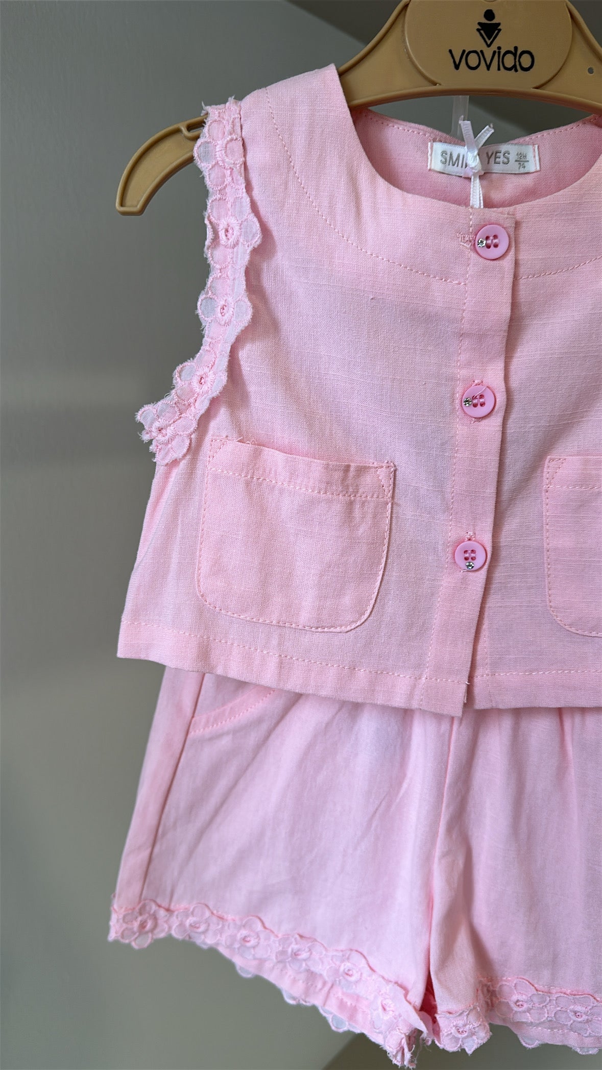 Cordinato GIRO YES 12-36M - ROSA