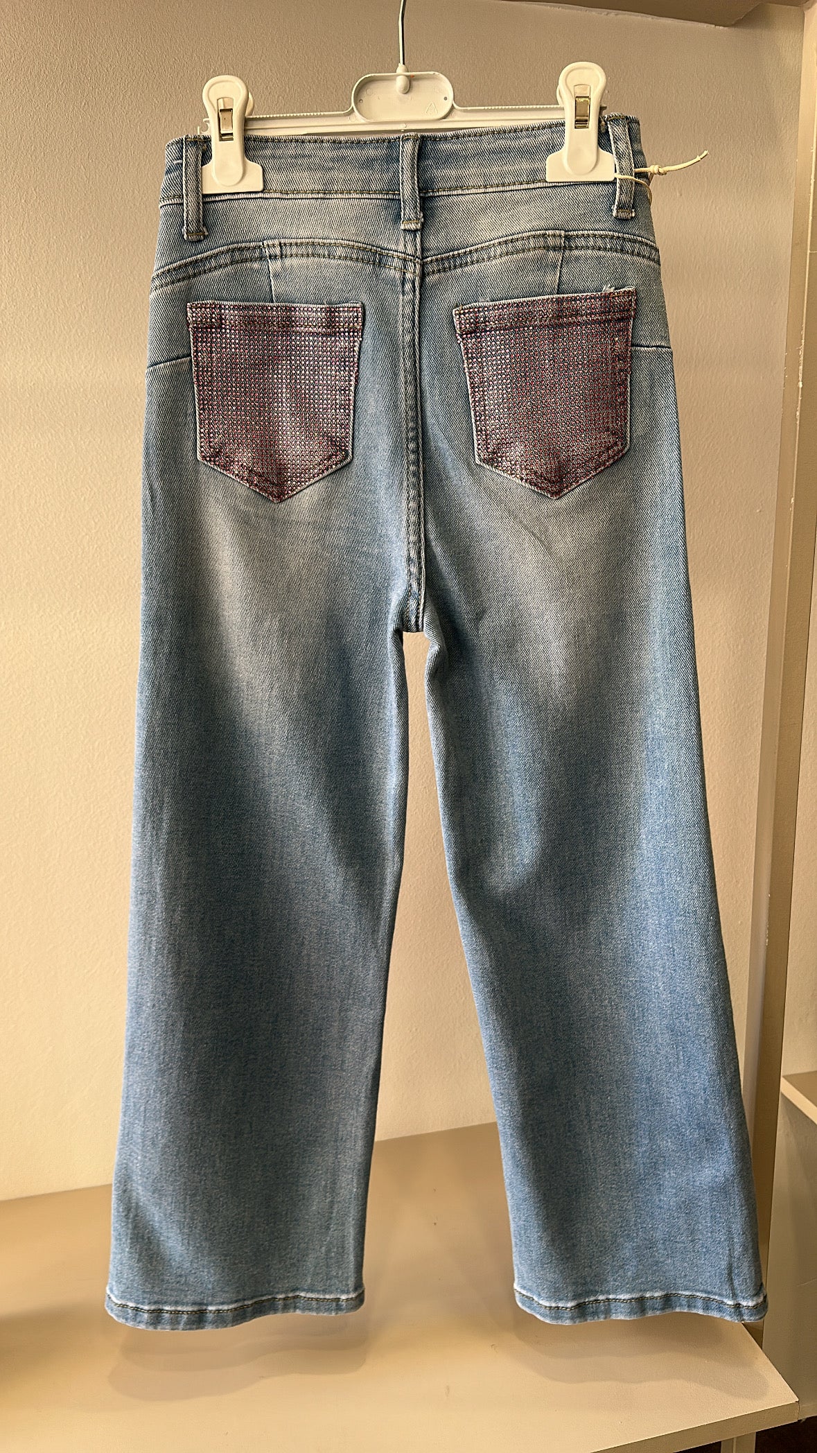 Jeans TASCA BRILLO ROSA 4-14A - JEANS