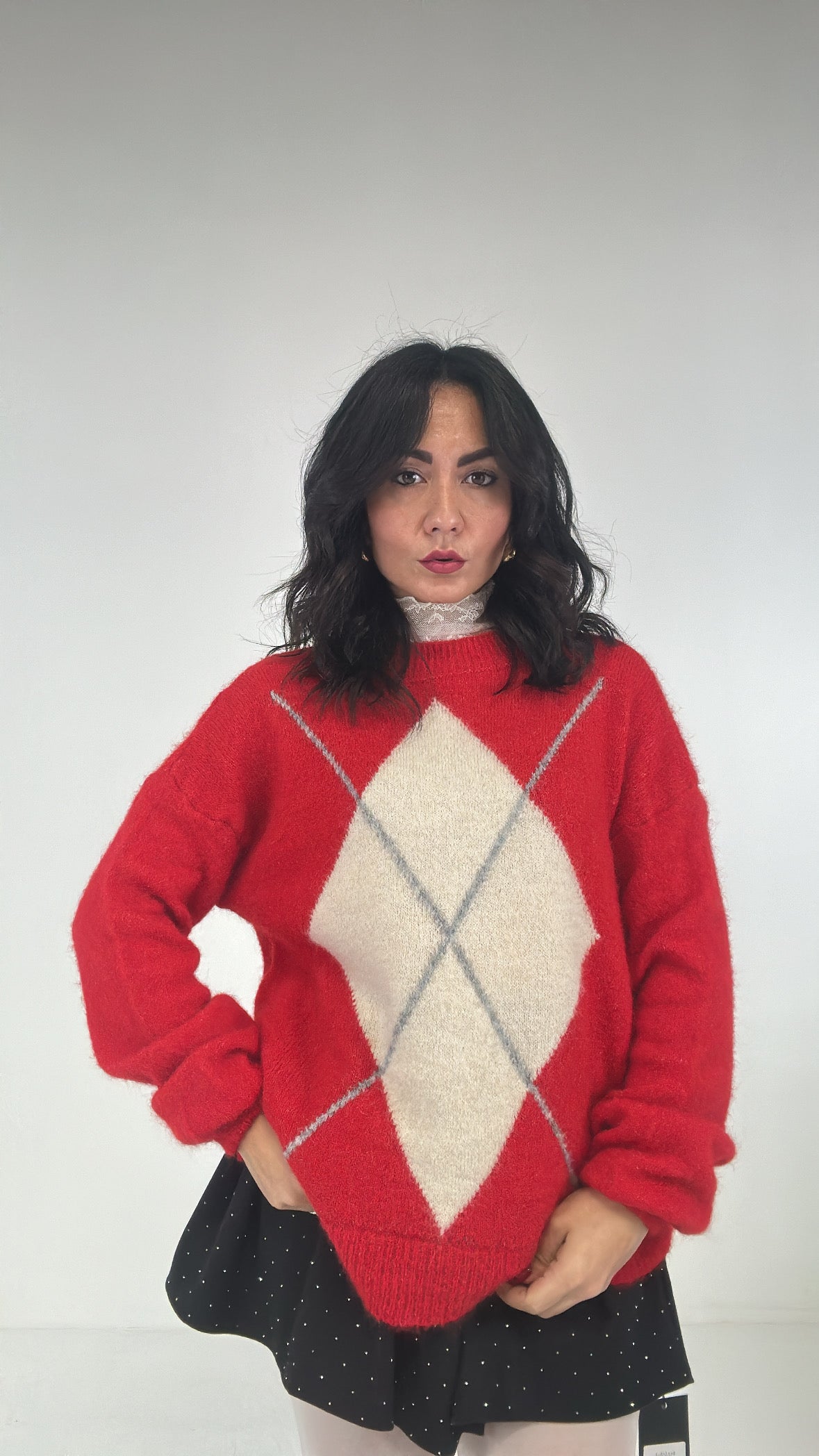 Pull ROMBOX - ROSSO