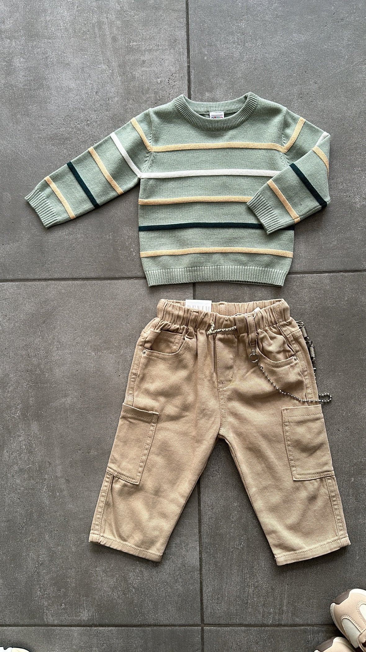 Jeans TASCONI GANG 12-36M - BEIGE