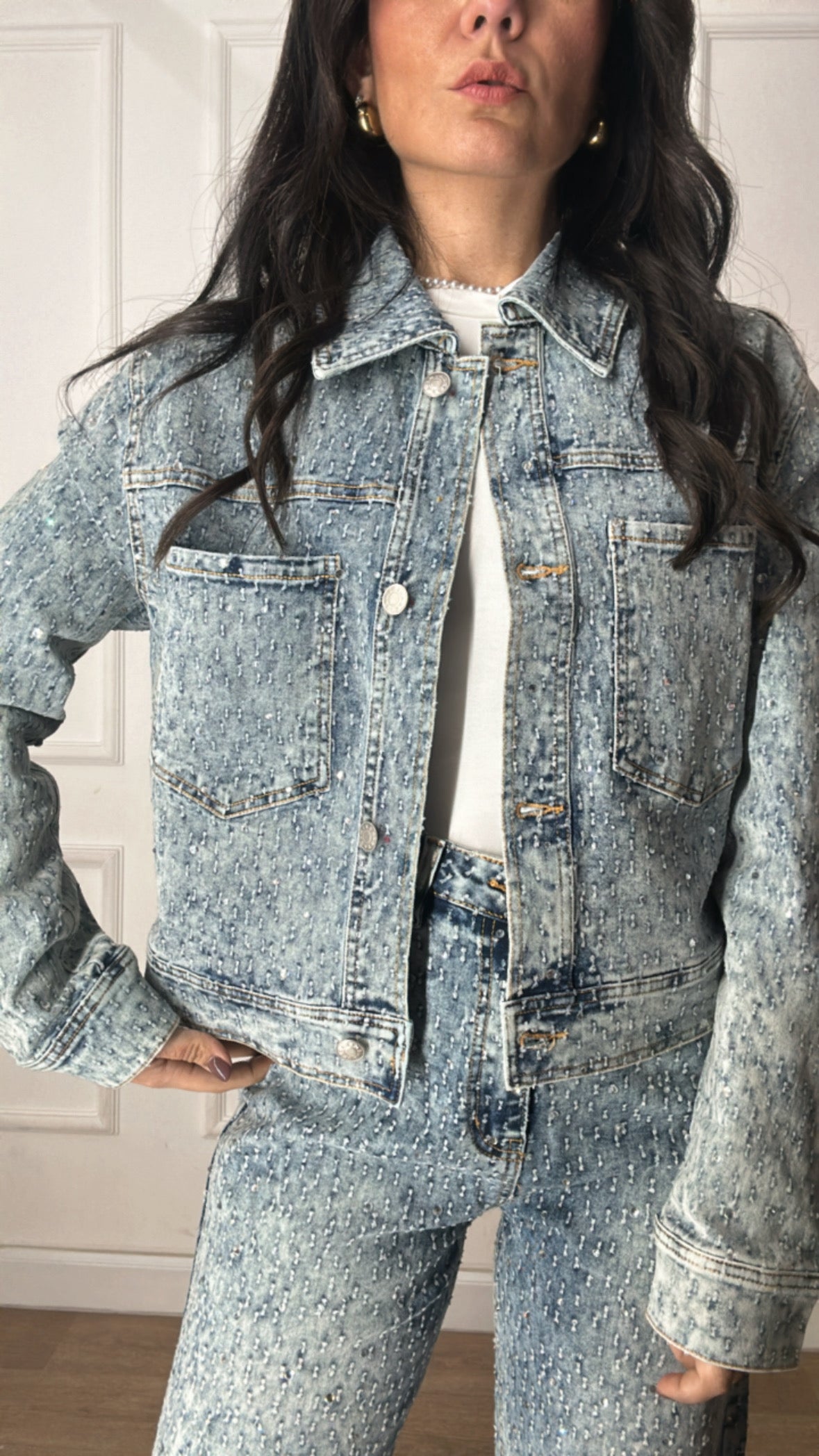 Coordinato JEANS TRAMA - JEANS