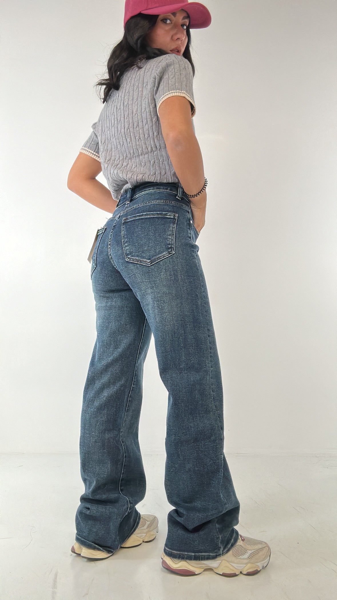 Jeans WIDE LEGDEN - JEANS