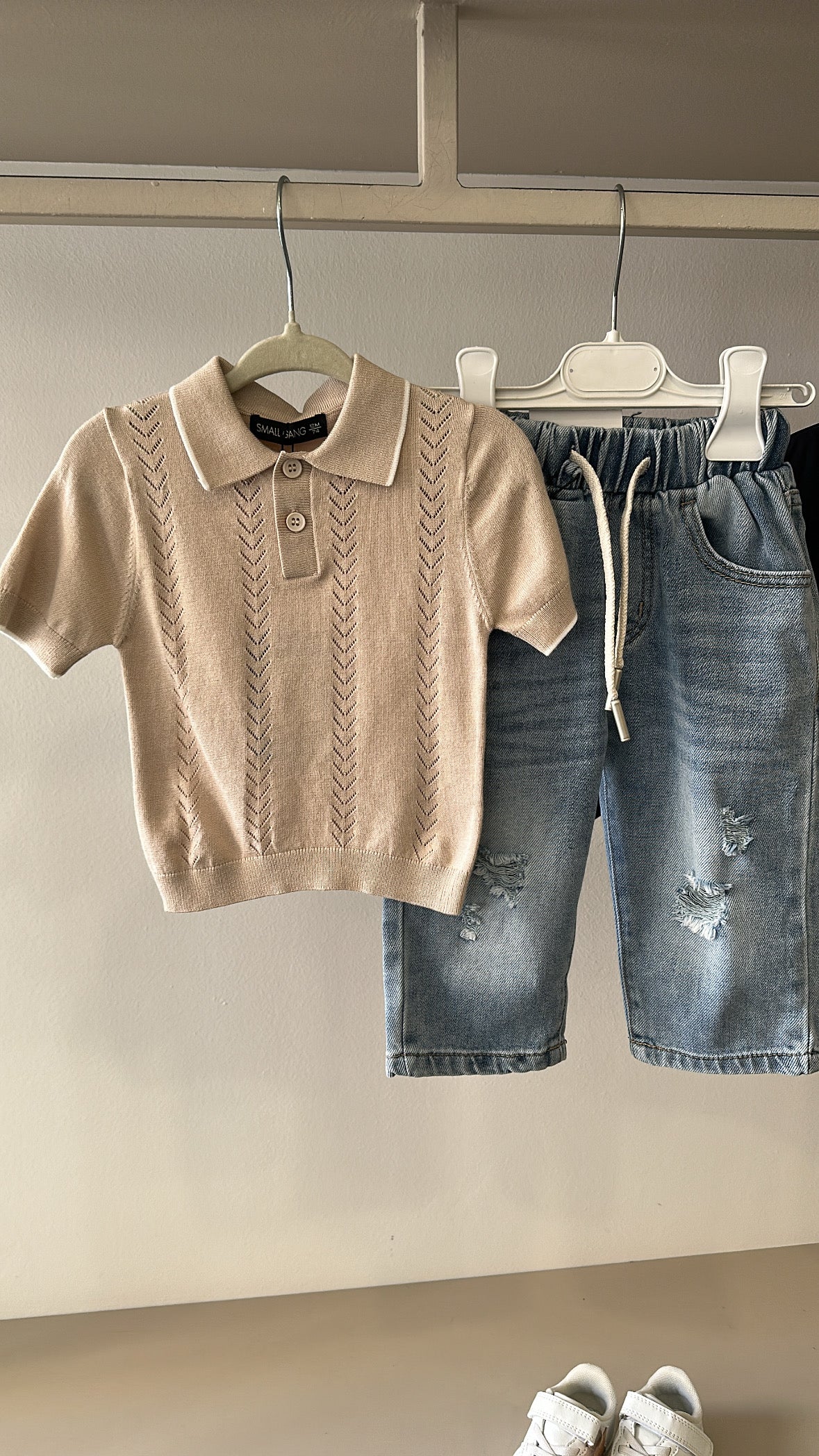 Polo TRAFOR 12-36M - BEIGE