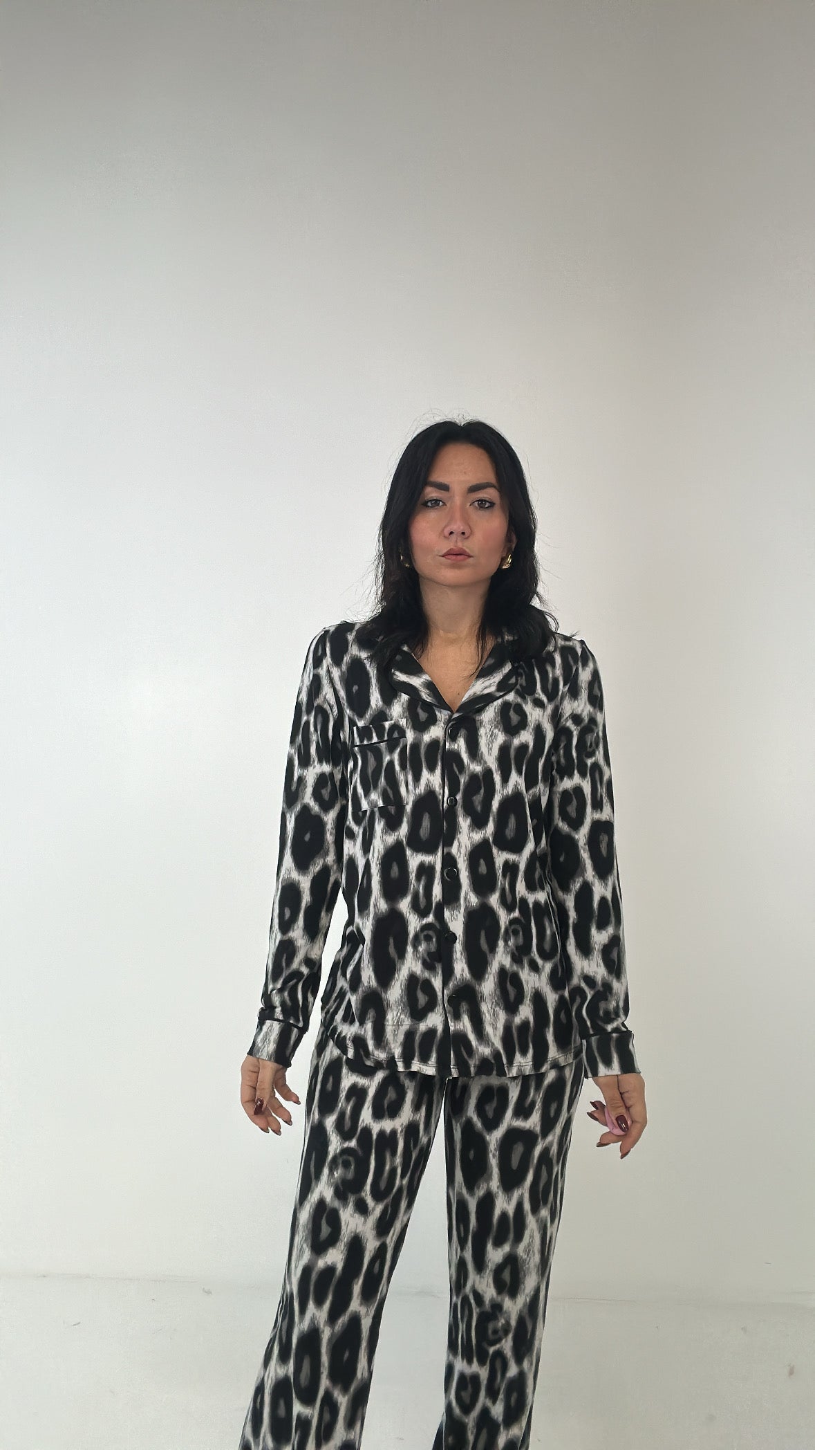 Pigiama DONNA MACULATO - GRIGIO