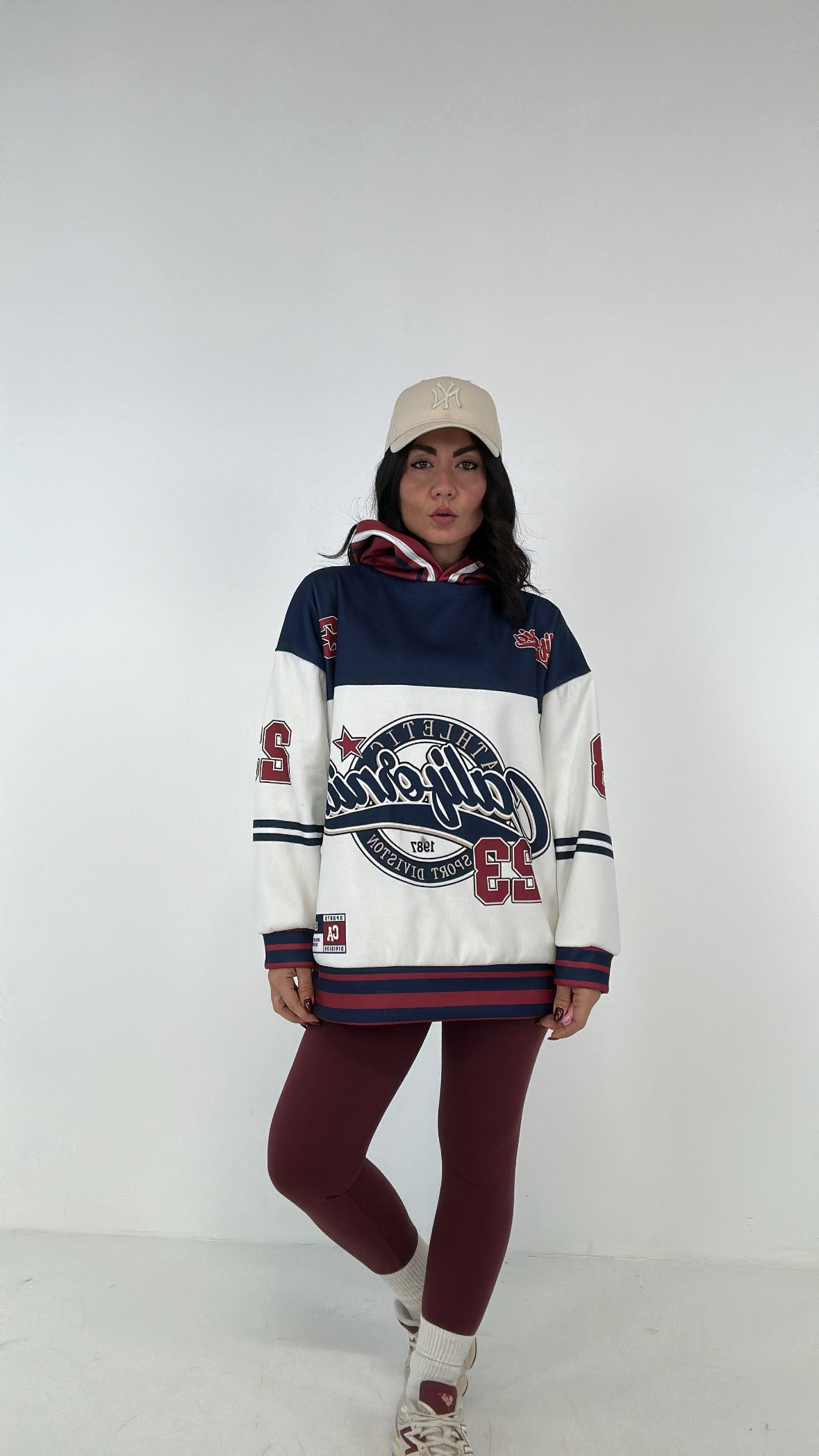 Felpa CALIFORNIA 23 - BLU