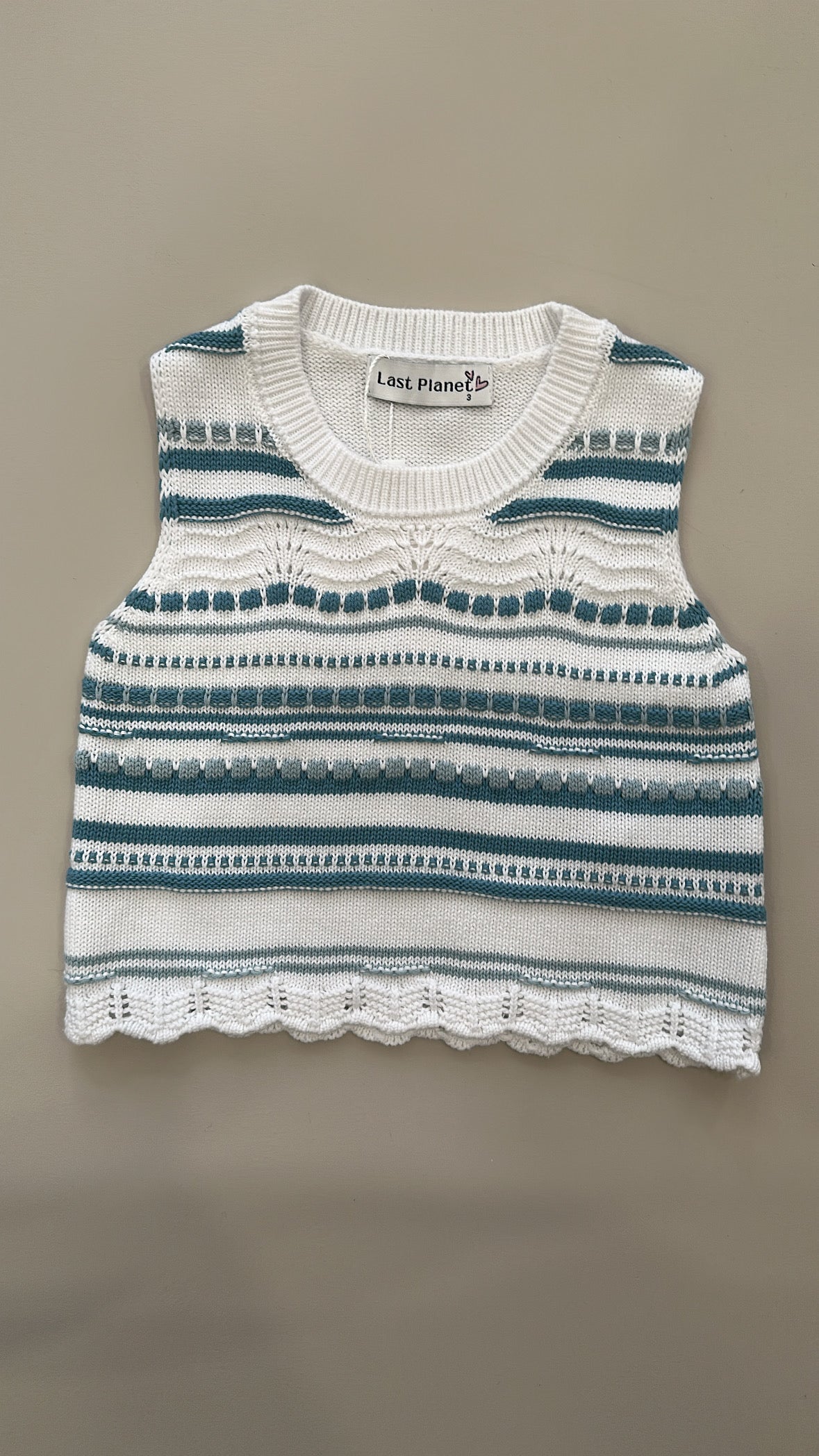 Canotta IN MAGLIA 3-8A - BIANCO