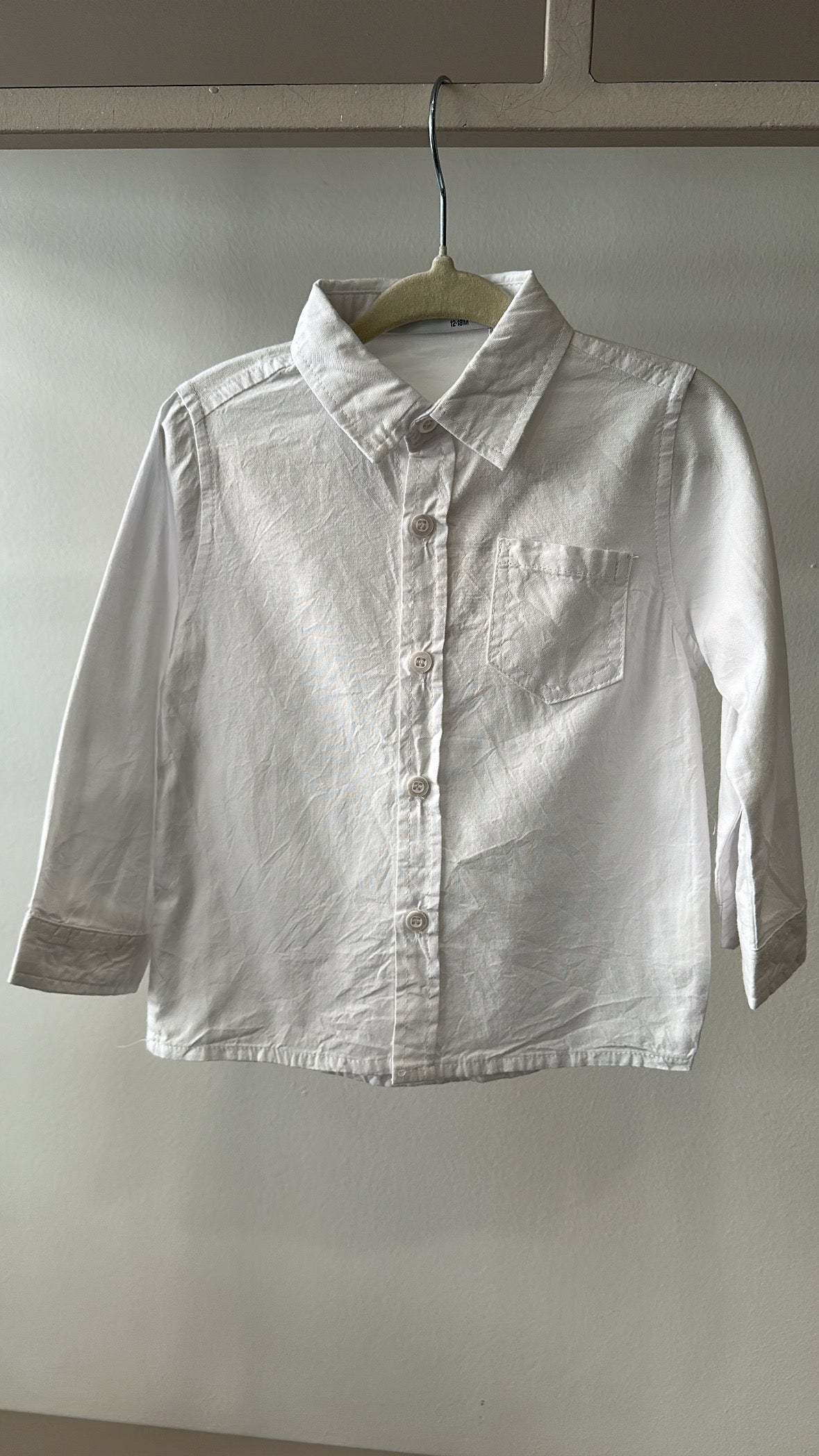 Camicia BASICA 12-36M - BIANCO