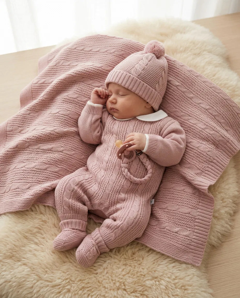 Set NASCITA NAZARENO 5PZ - ROSA