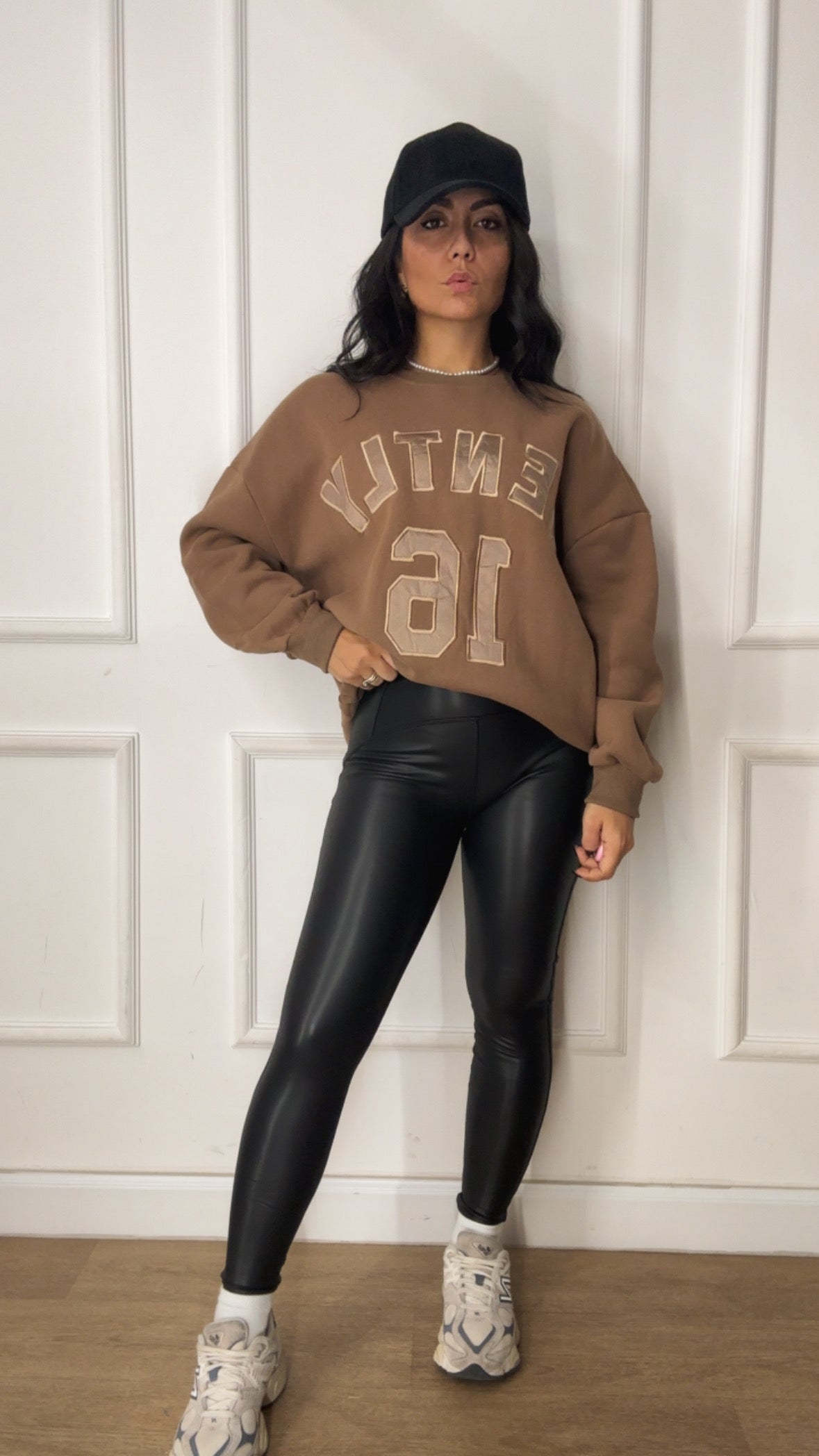 LEDER-Leggings – SCHWARZ