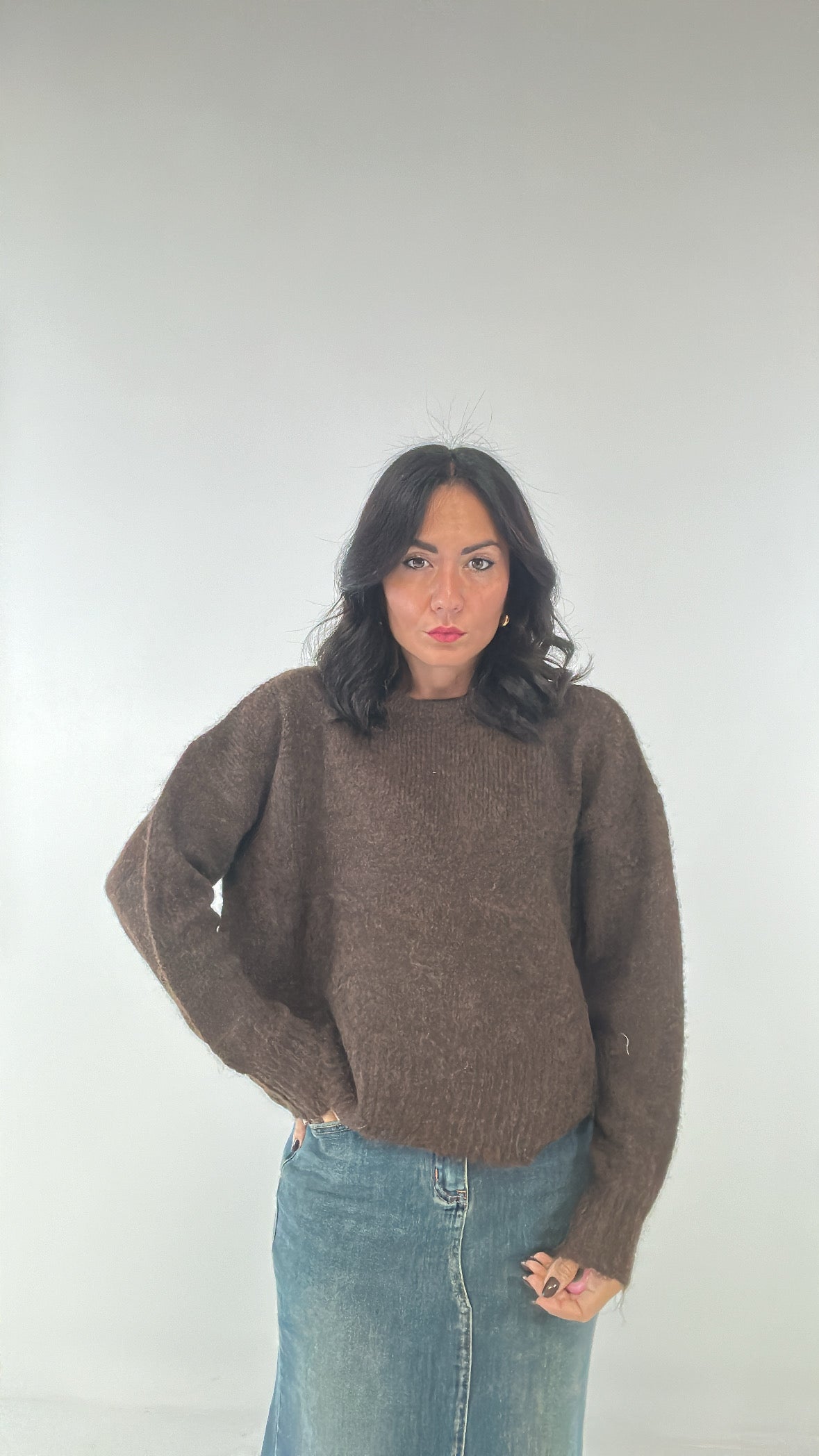 Pull BASIC color - MARRONE