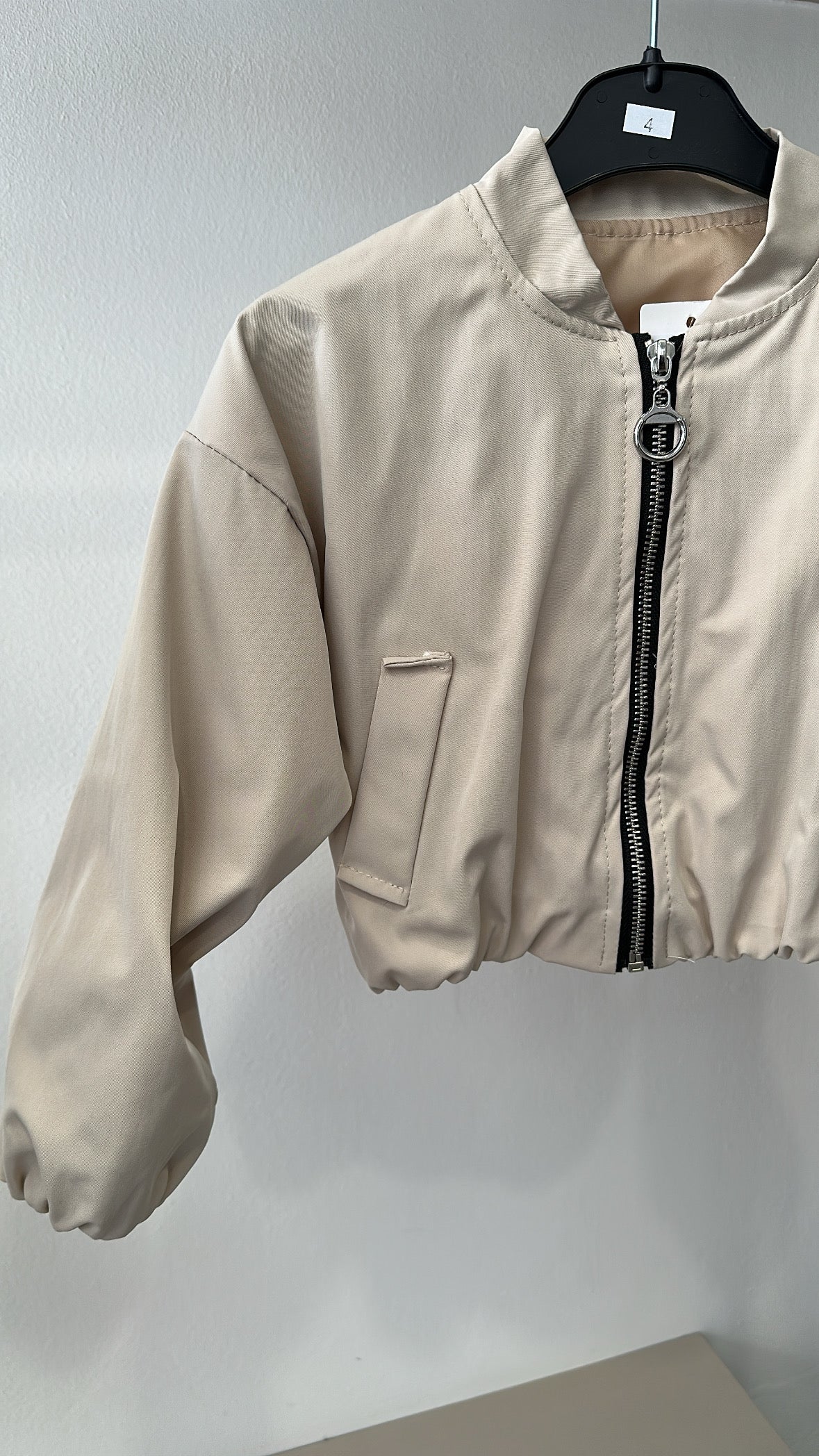 Giubbino BOMBER 4-14A - BEIGE