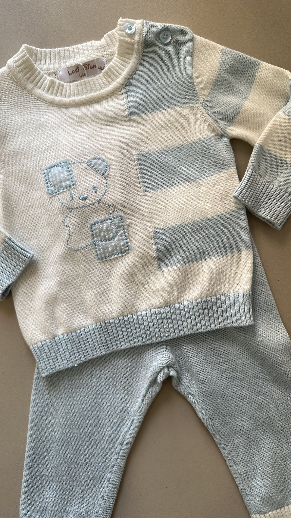 Completo ORSO 1-12M - CELESTE