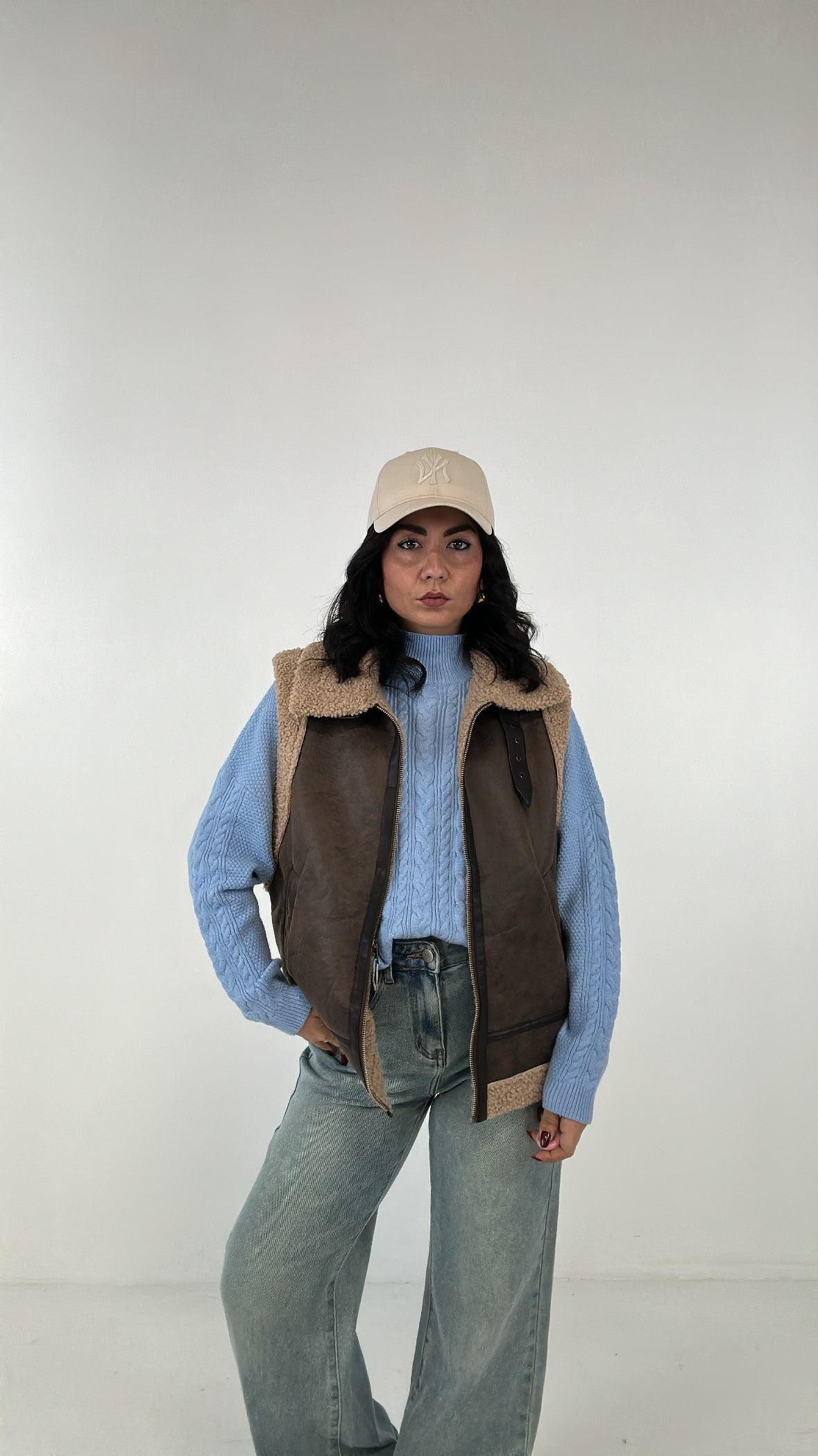 Smanicato MONTONE - MARRONE