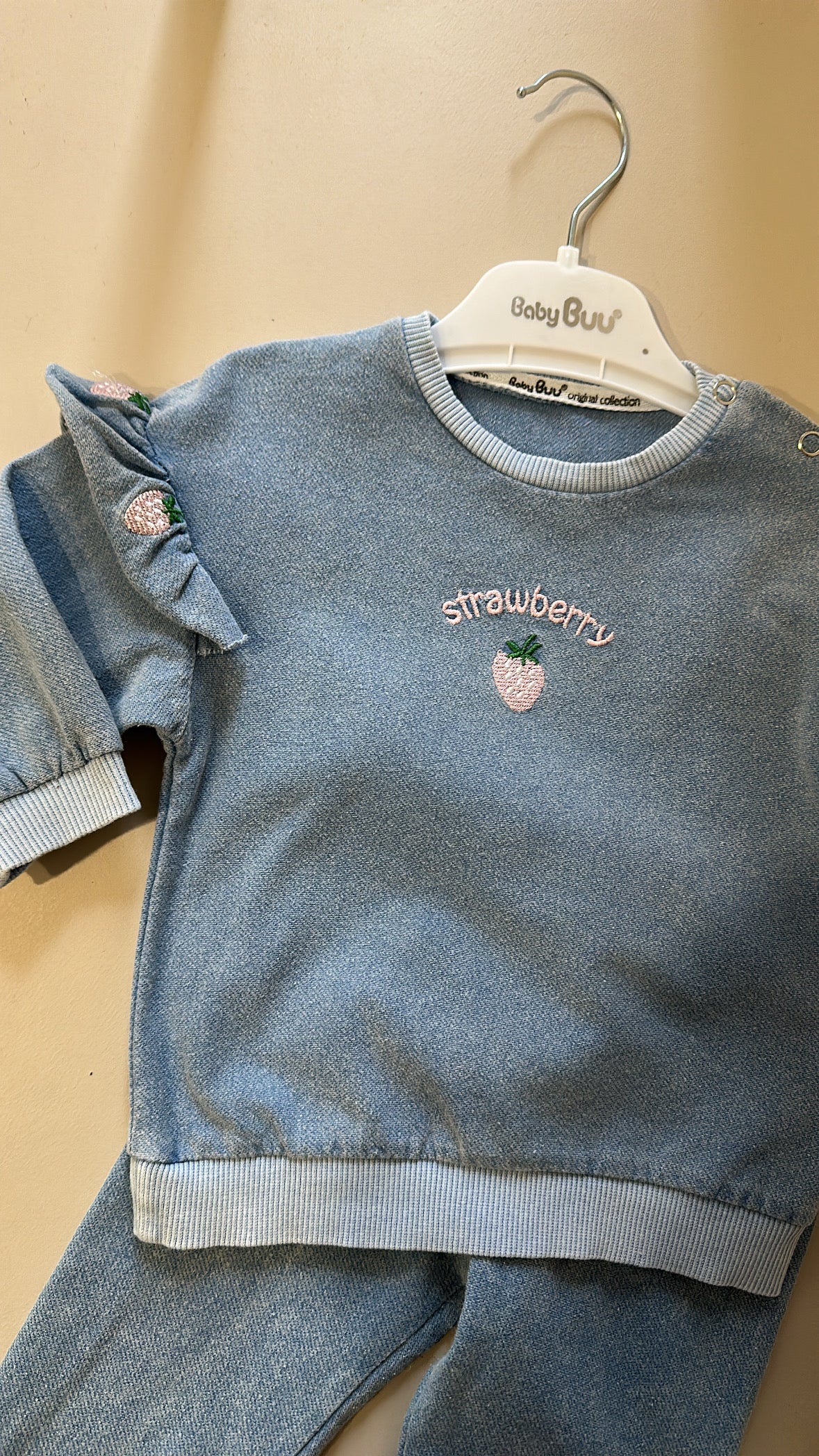 Tuta FRAGOLA 9-24M - JEANS