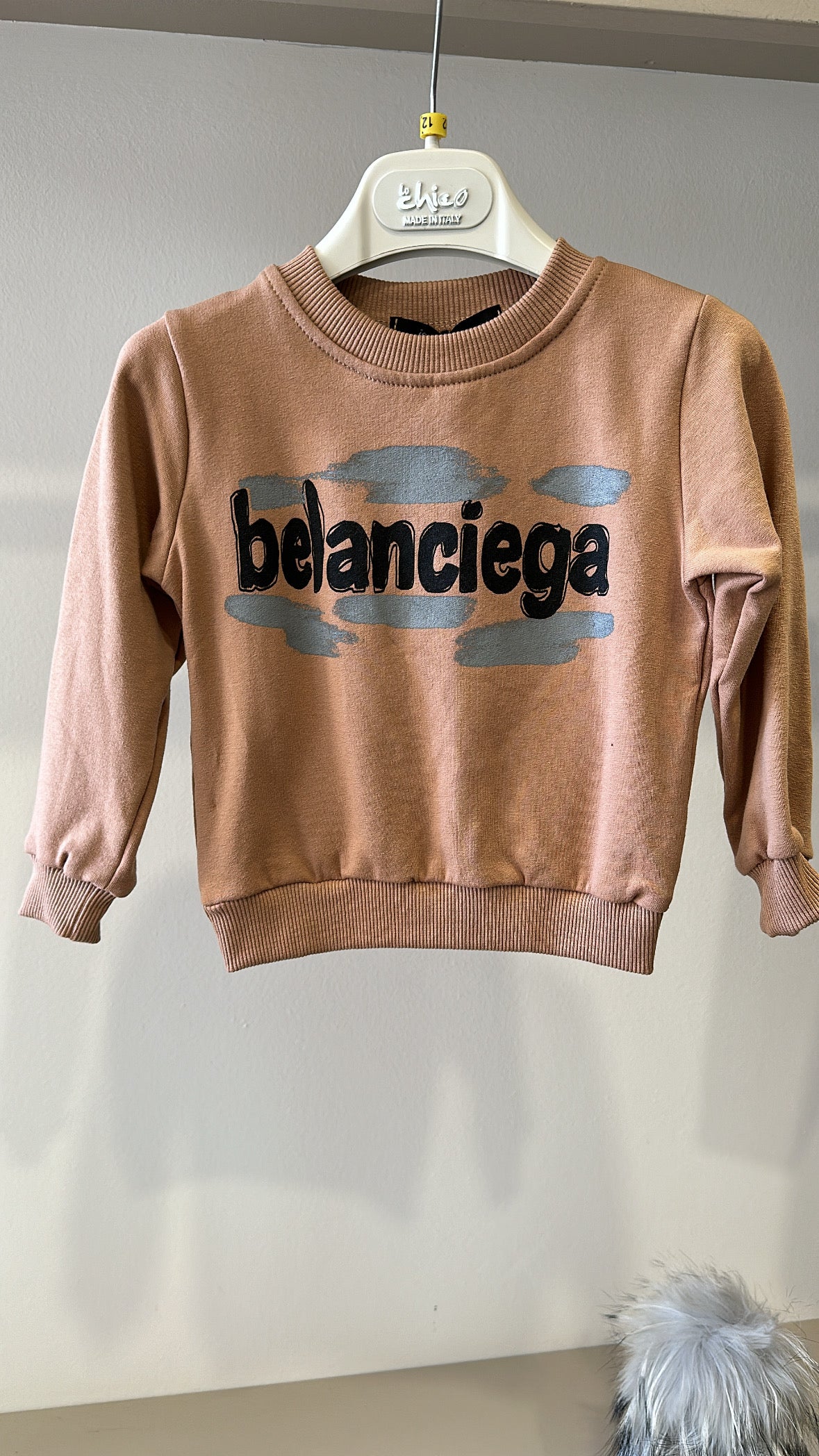 Felpa BALANCE 12-36M - CAMMELLO