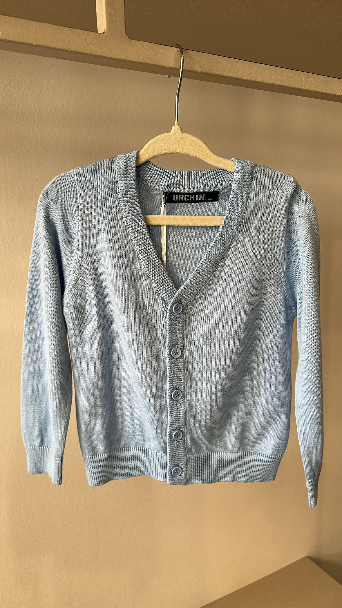 Cardigan PRIMAVER 12-36M - AZZURRO