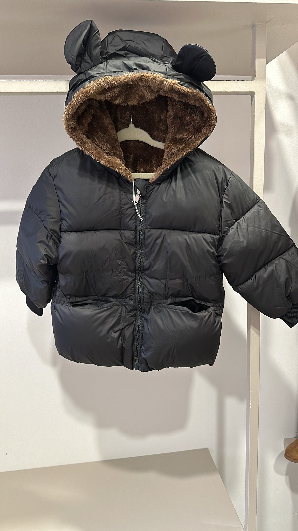 Giubbotto TEDDY INTERNO - NERO