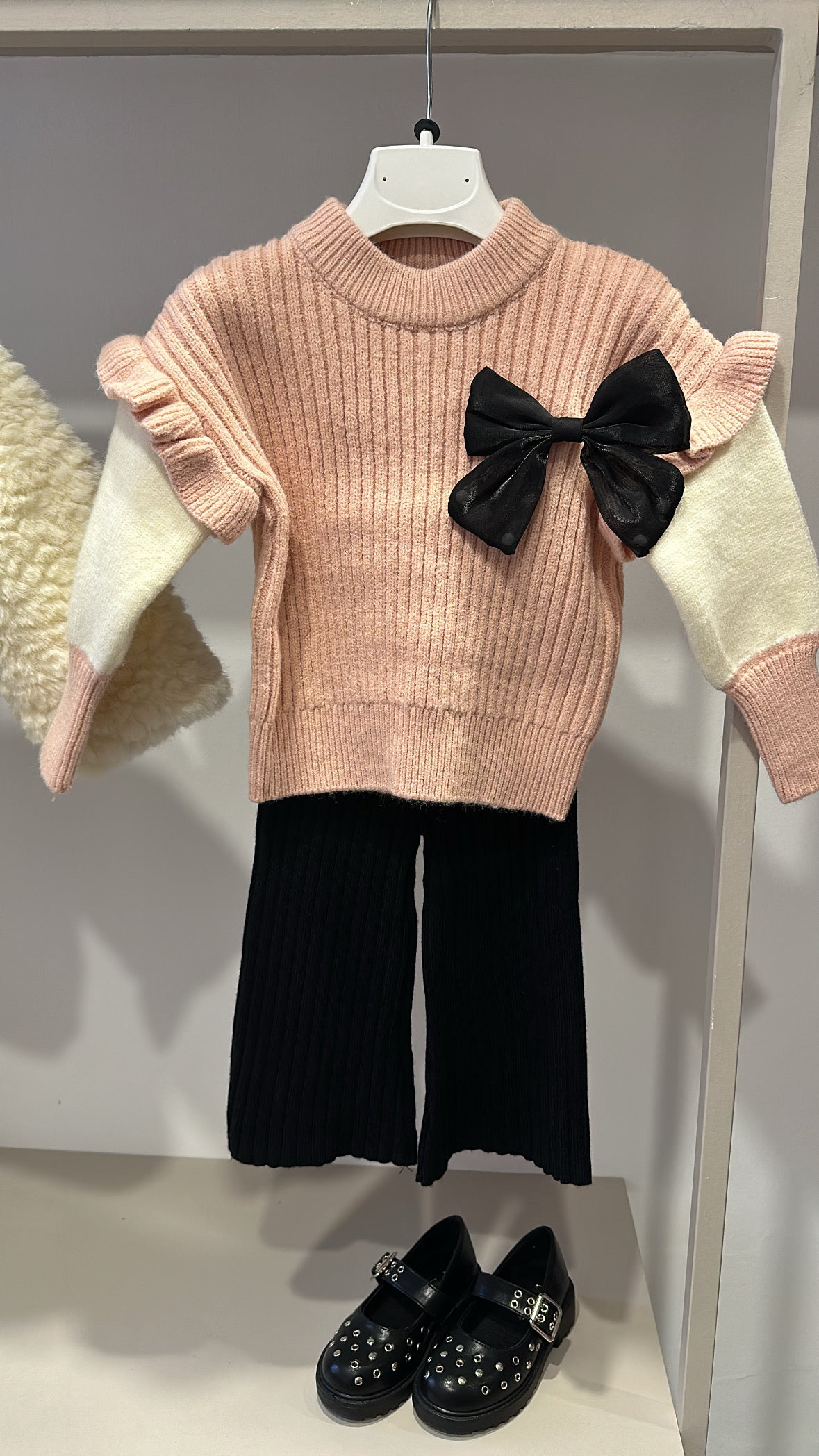 Coordinato FIOCCO SPILLA - ROSA