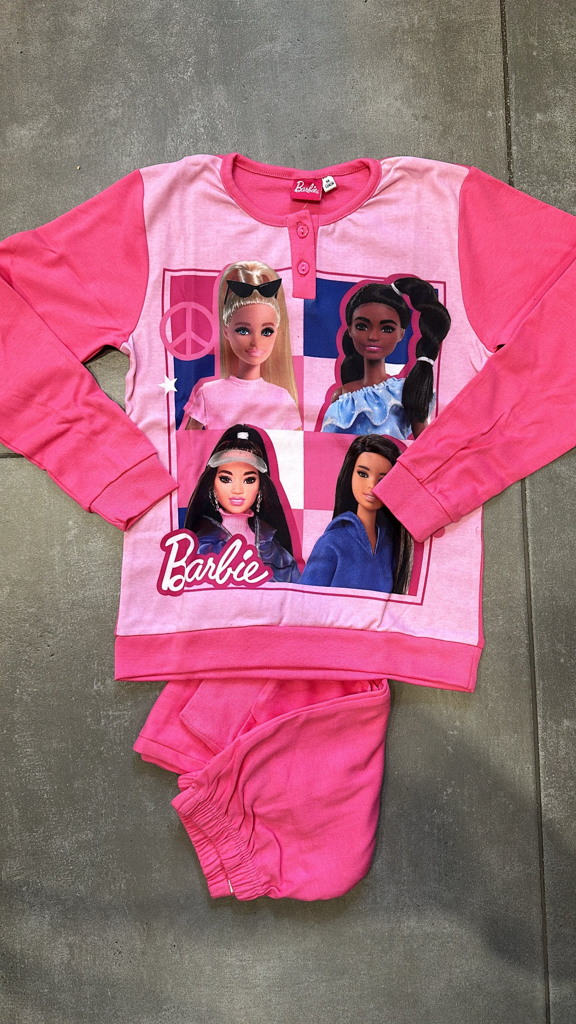 Pigiama BARBIE 9-10A - ROSA