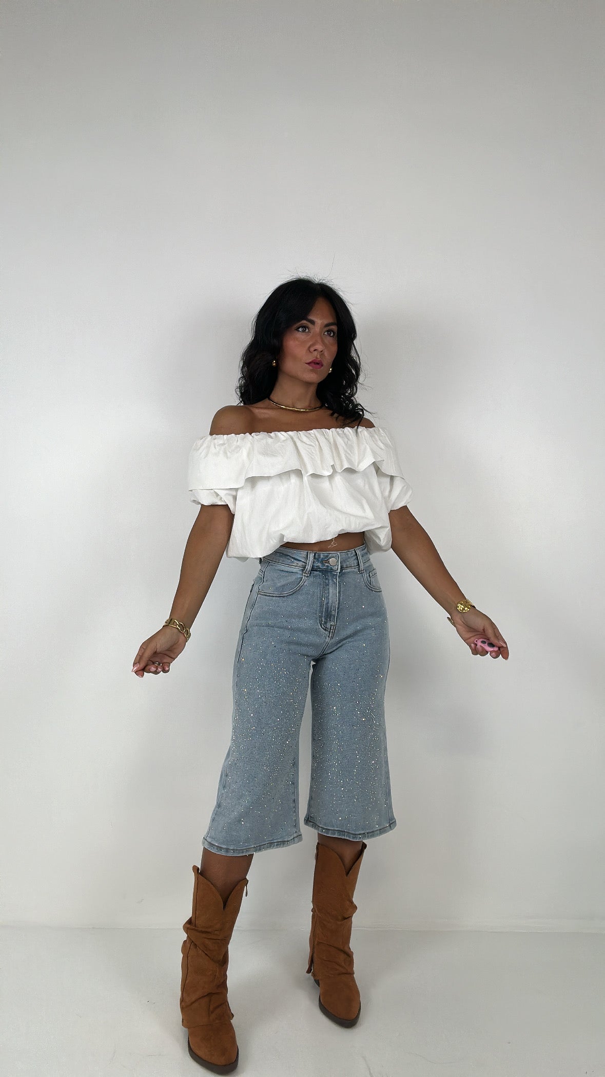 Bermuda STRASSFULL - JEANS