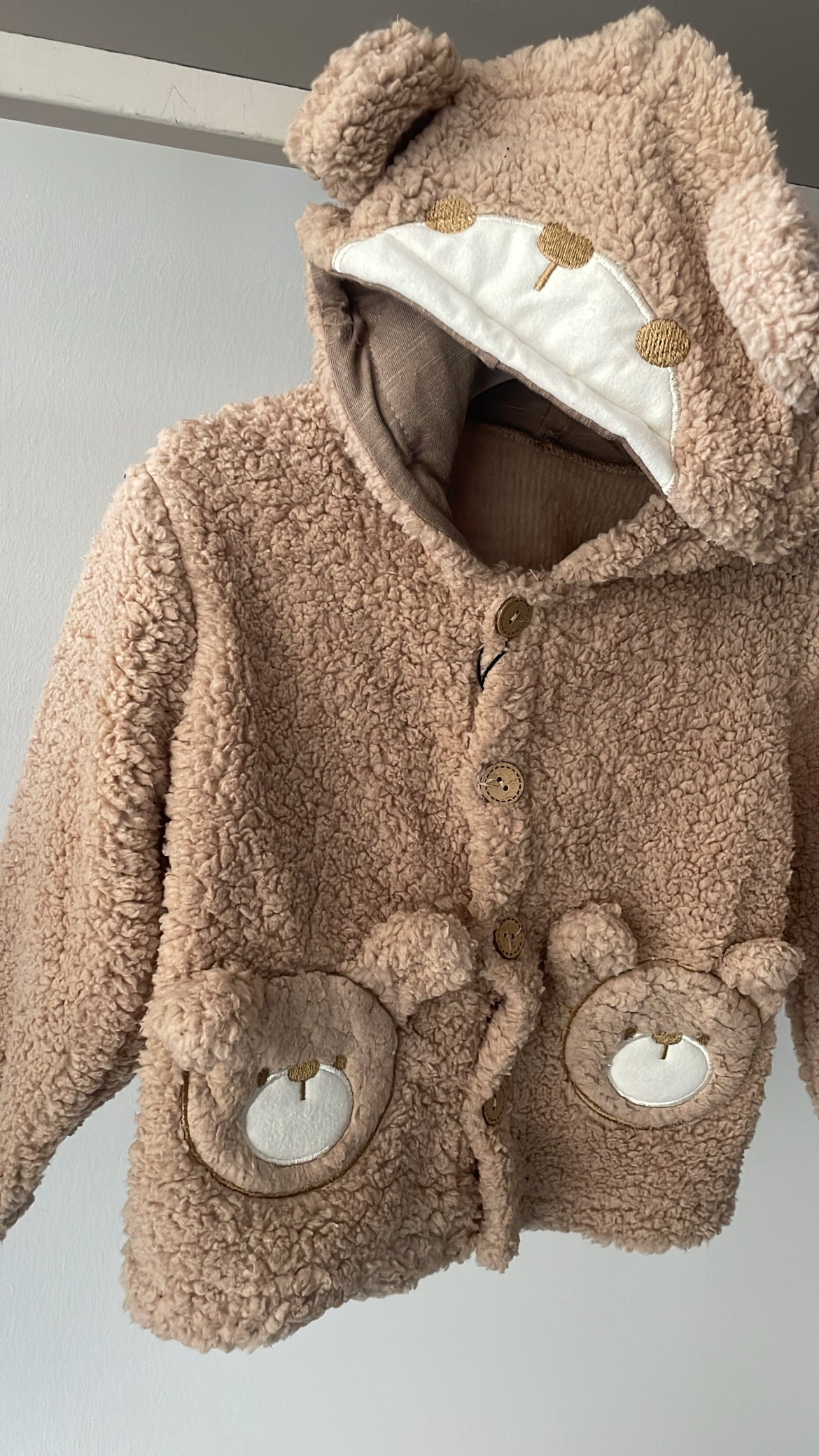 Giubbottino TEDDY 1-3A - BEIGE