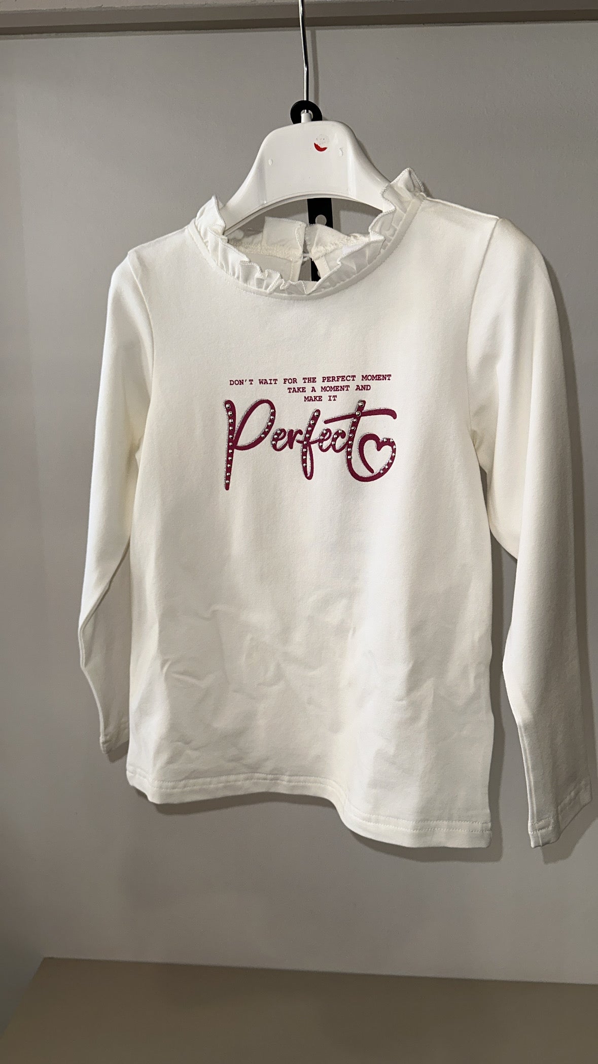 Maglia PERFECT 4-14A - BIANCO